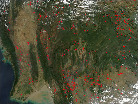 Fires in Southeast Asia - related image preview