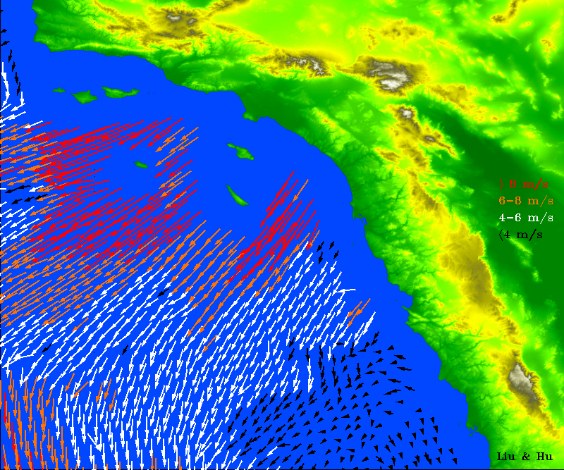 Santa Ana Wind Event Over California - related image preview