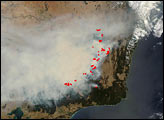 Bushfires Raging in Southeast Australia