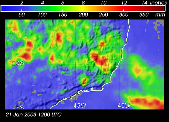 Flooding in Brazil