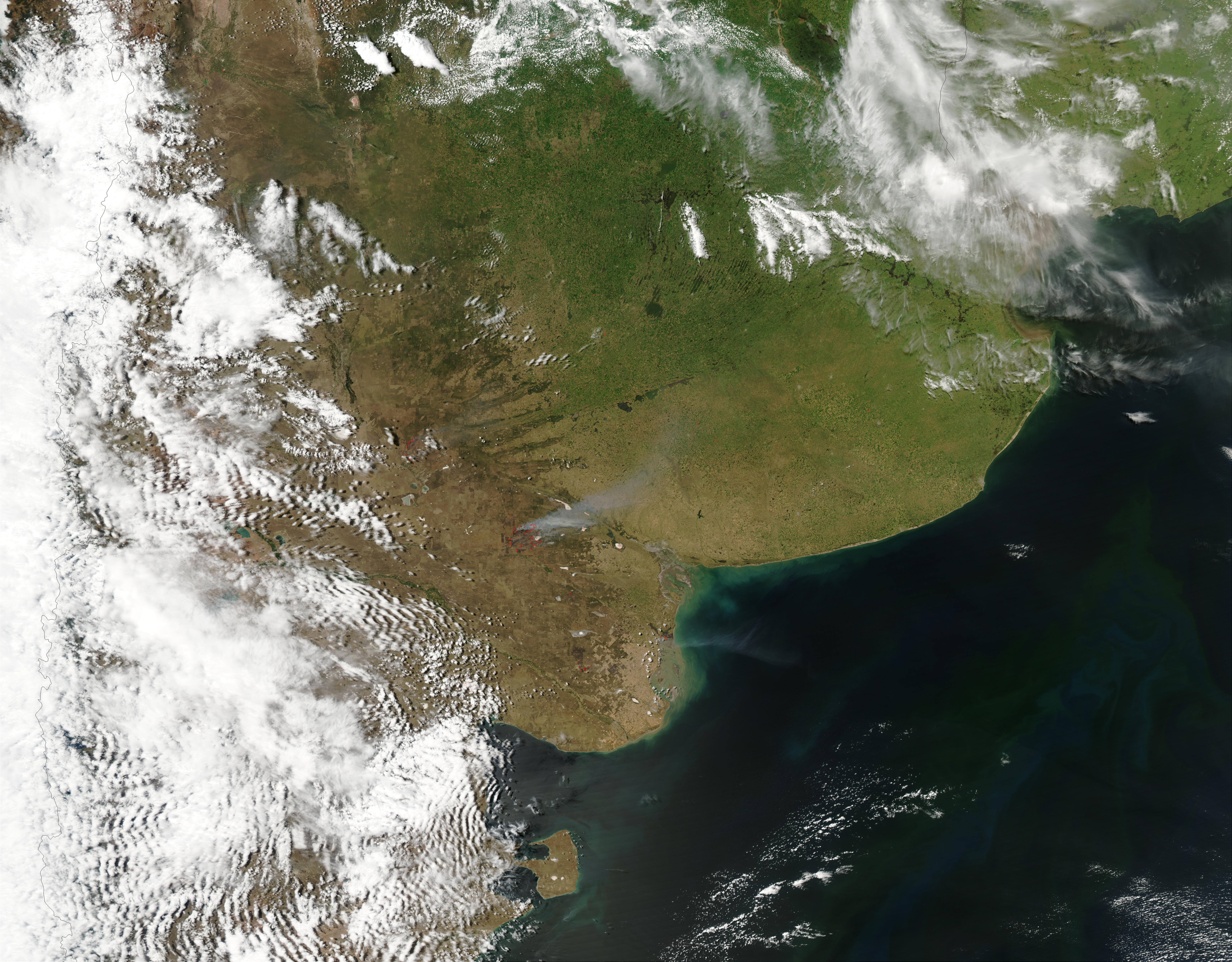 Fires in the Pampas and Southern Argentina - related image preview