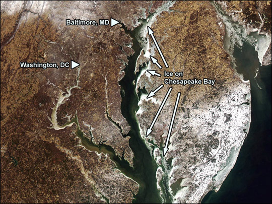 Ice in the Chesapeake Bay - related image preview