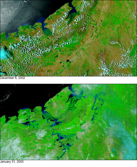 Flooding in Madagascar