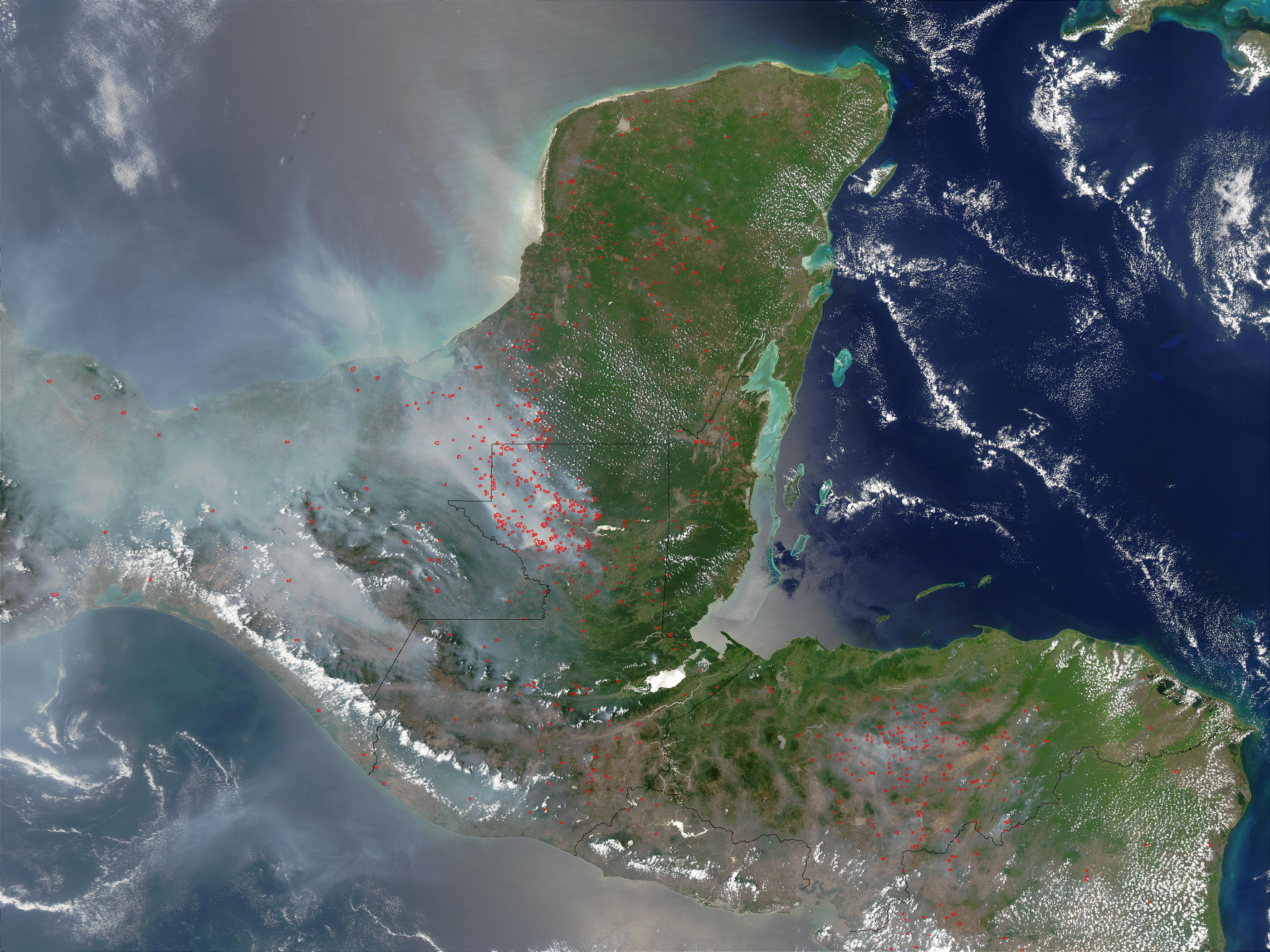 Fires in Mexico and Central America - related image preview
