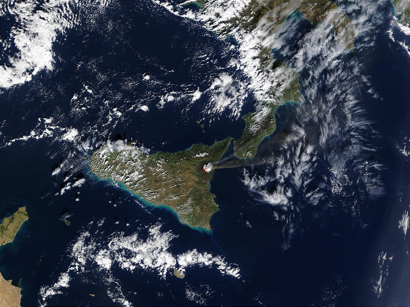 Eruption of Mt. Etna in Sicily - related image preview