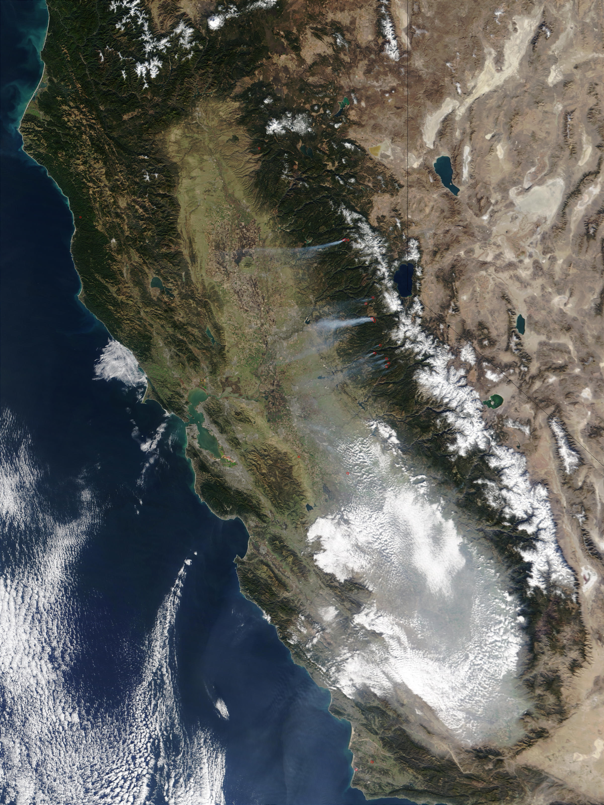 Fires in California (morning overpass) - related image preview