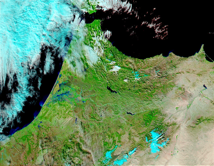 Floods in Morocco (false color) - related image preview