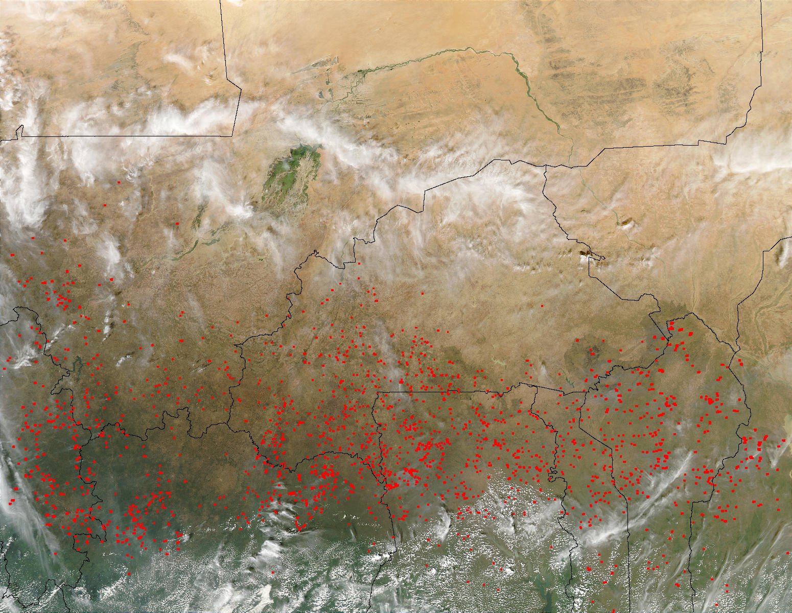 Fires in West Africa - related image preview