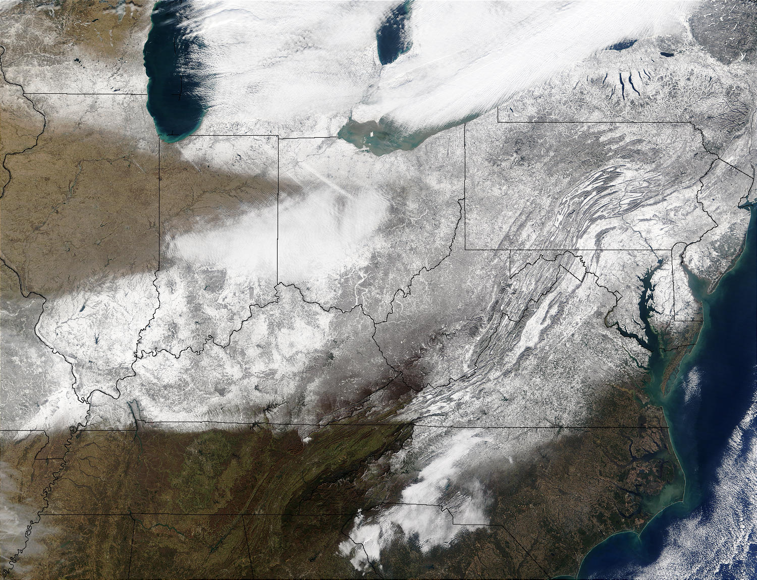 Snow in Eastern United States - related image preview