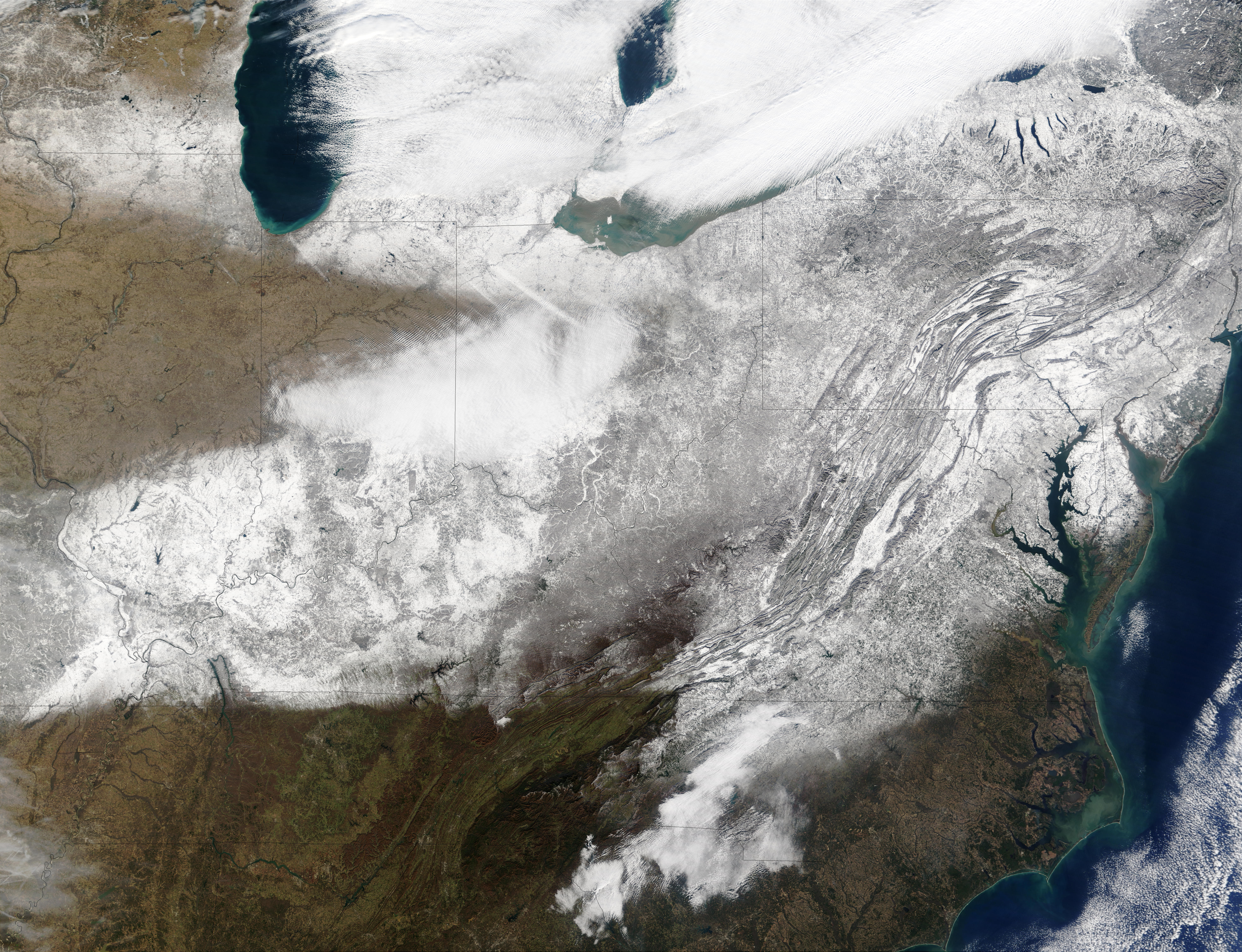Snow in Eastern United States - related image preview