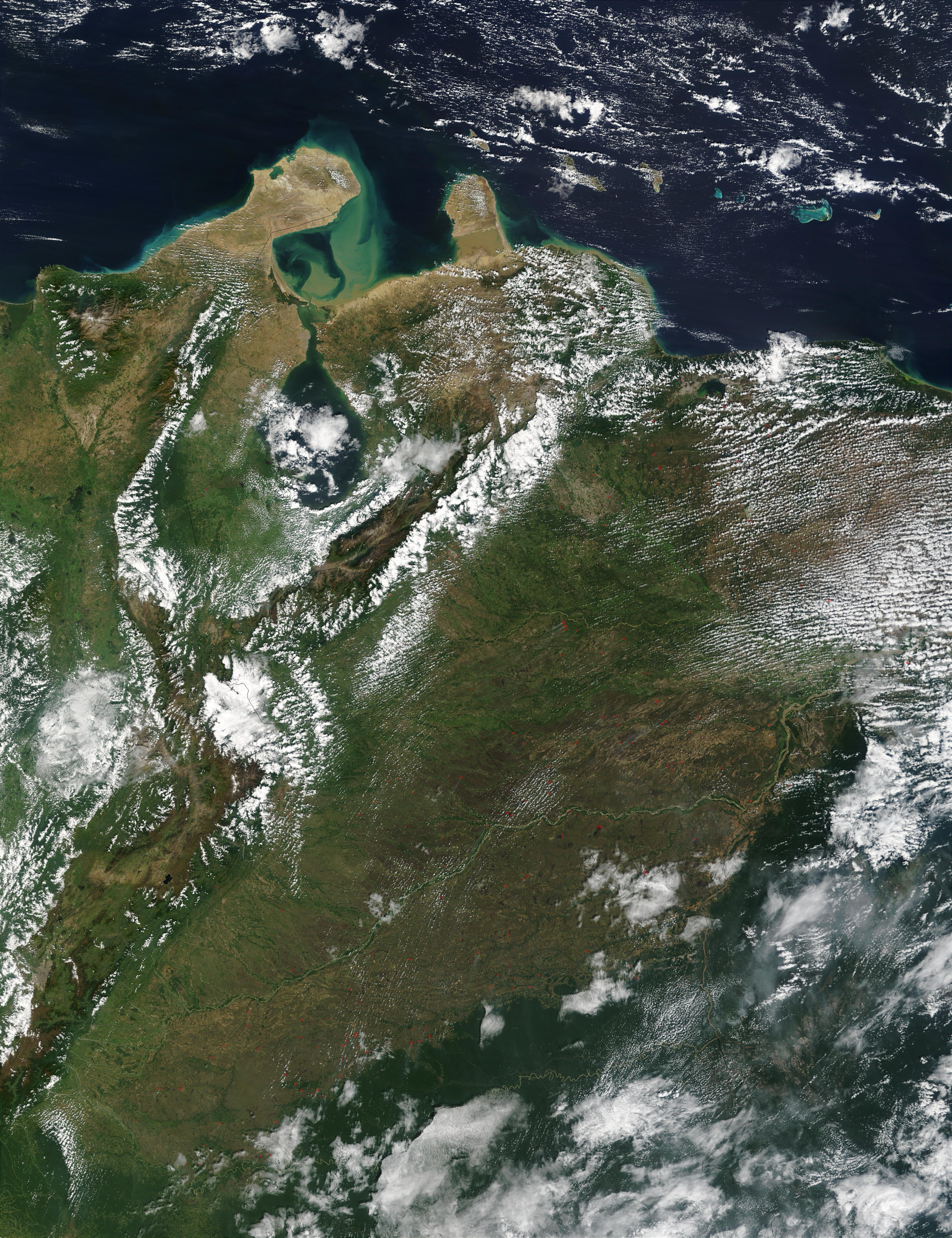 Fires in Venezuela and Colombia - related image preview