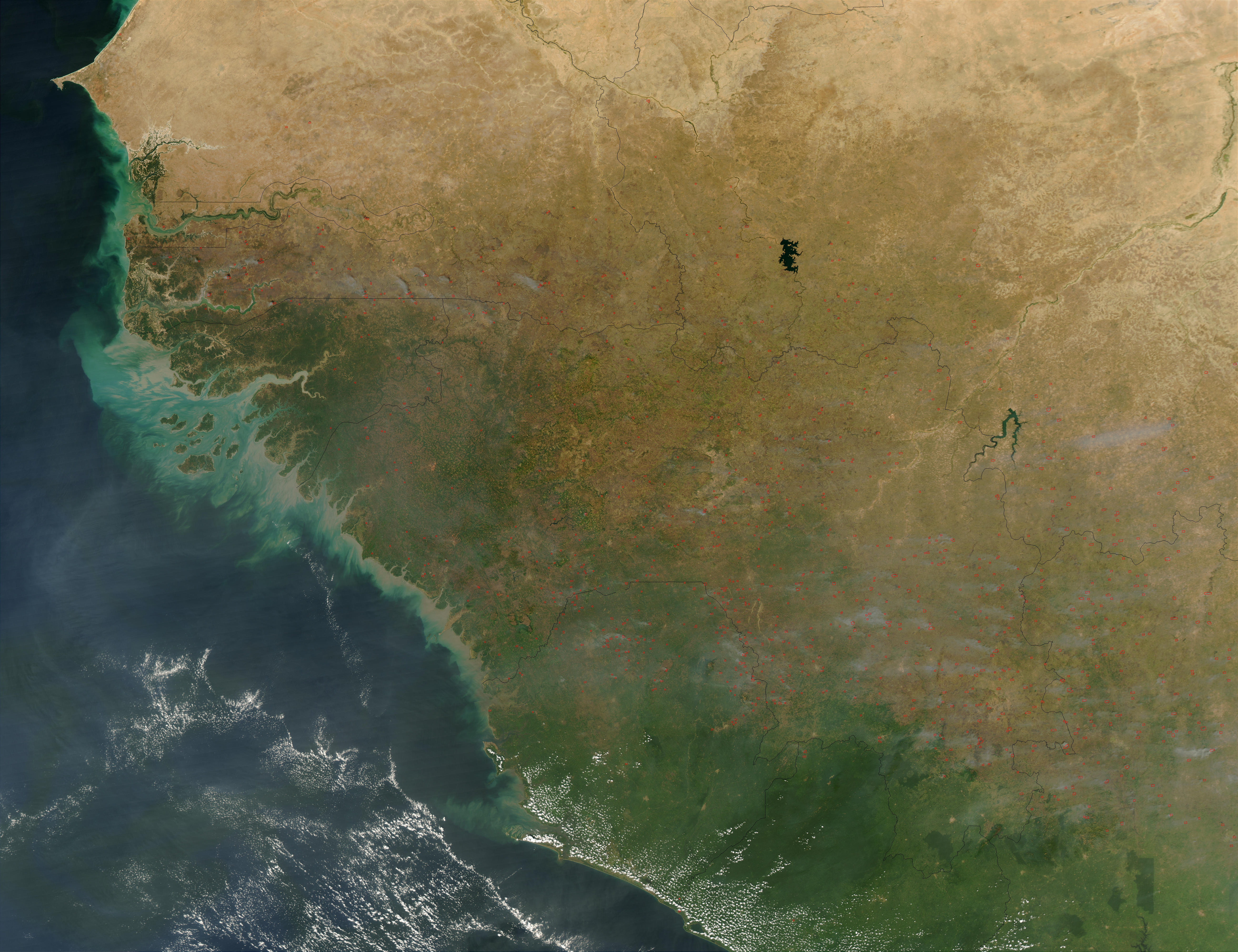 Fires in West Africa - related image preview