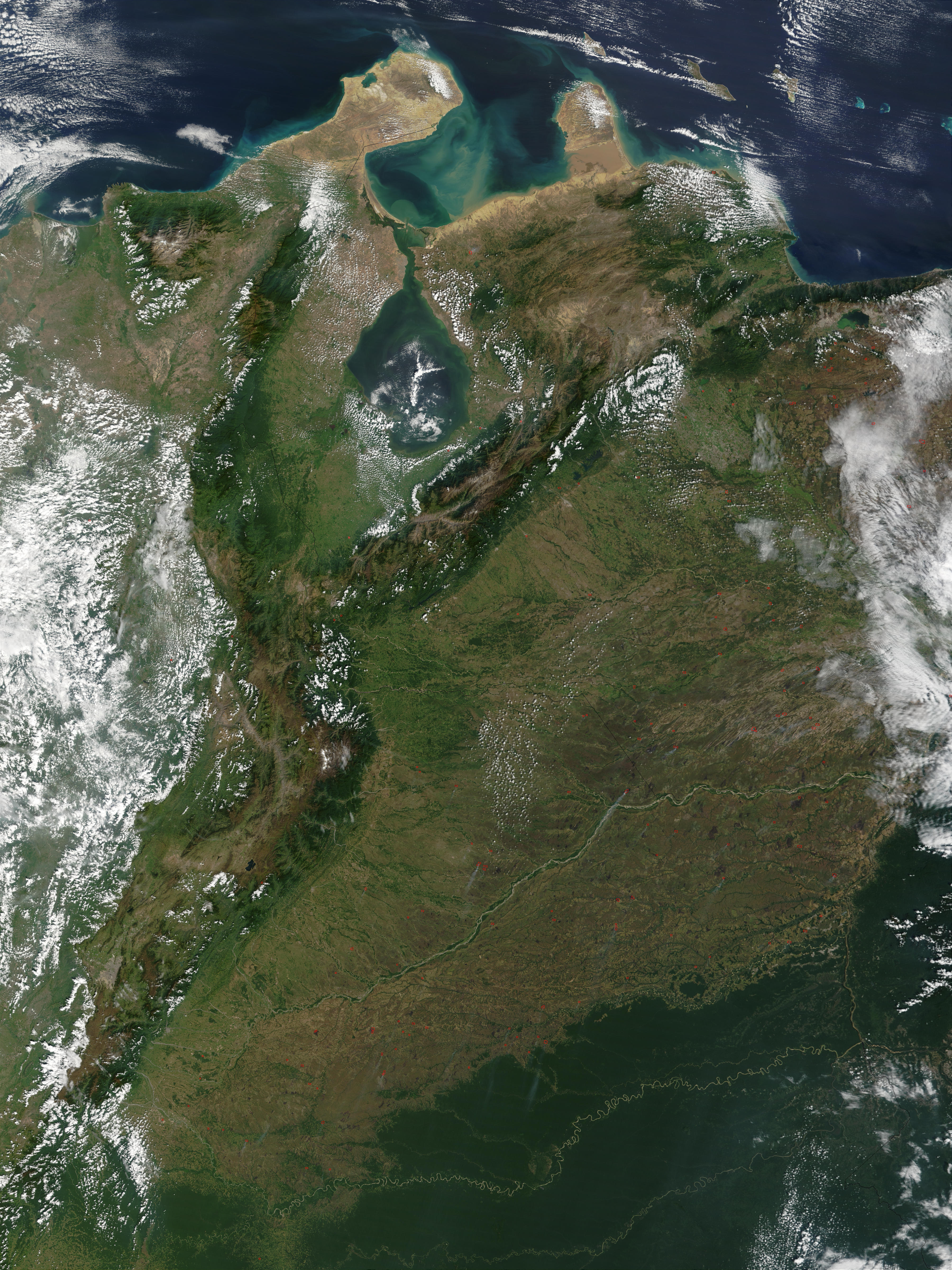 Fires in Venezuela and Colombia - related image preview