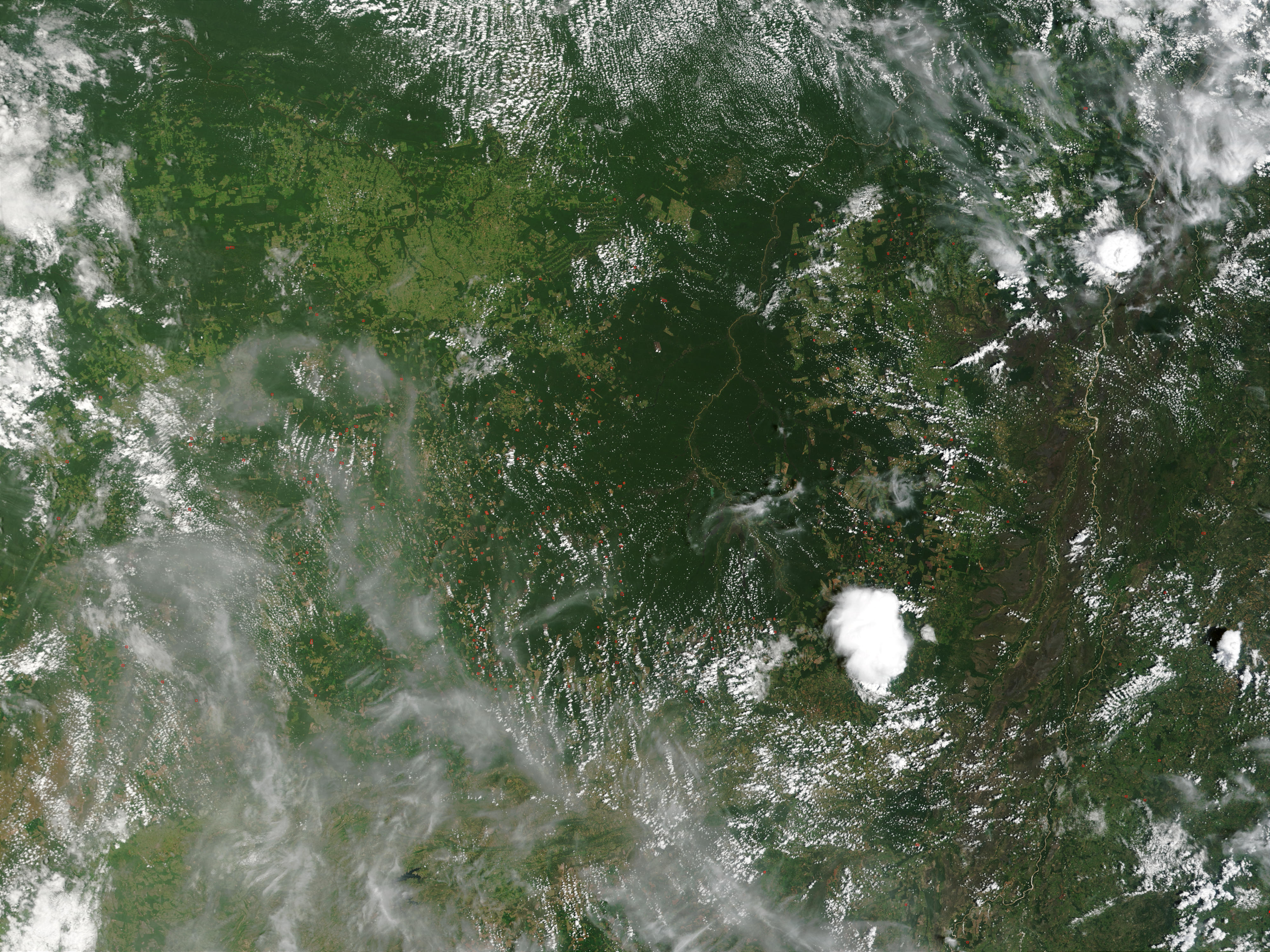 Fires in Southcentral Brazil - related image preview