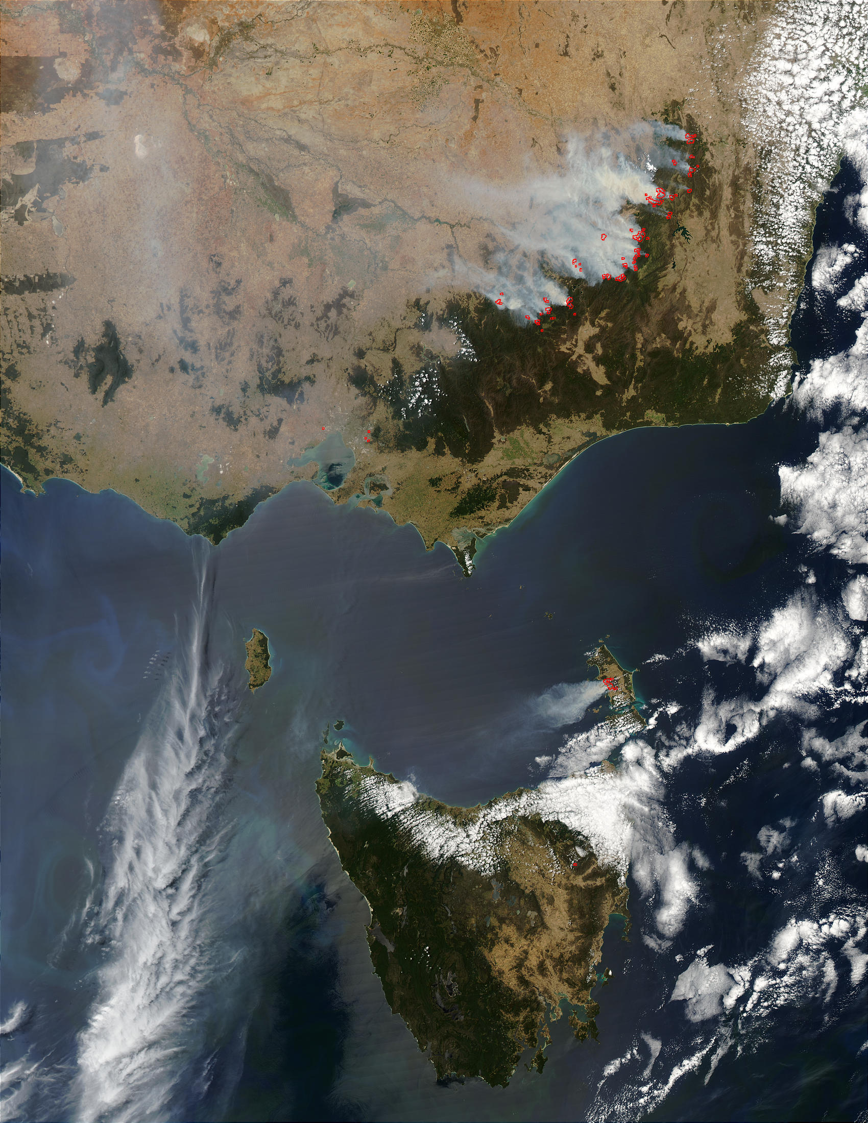 Fires in Southeast Australia and Tasmania - related image preview