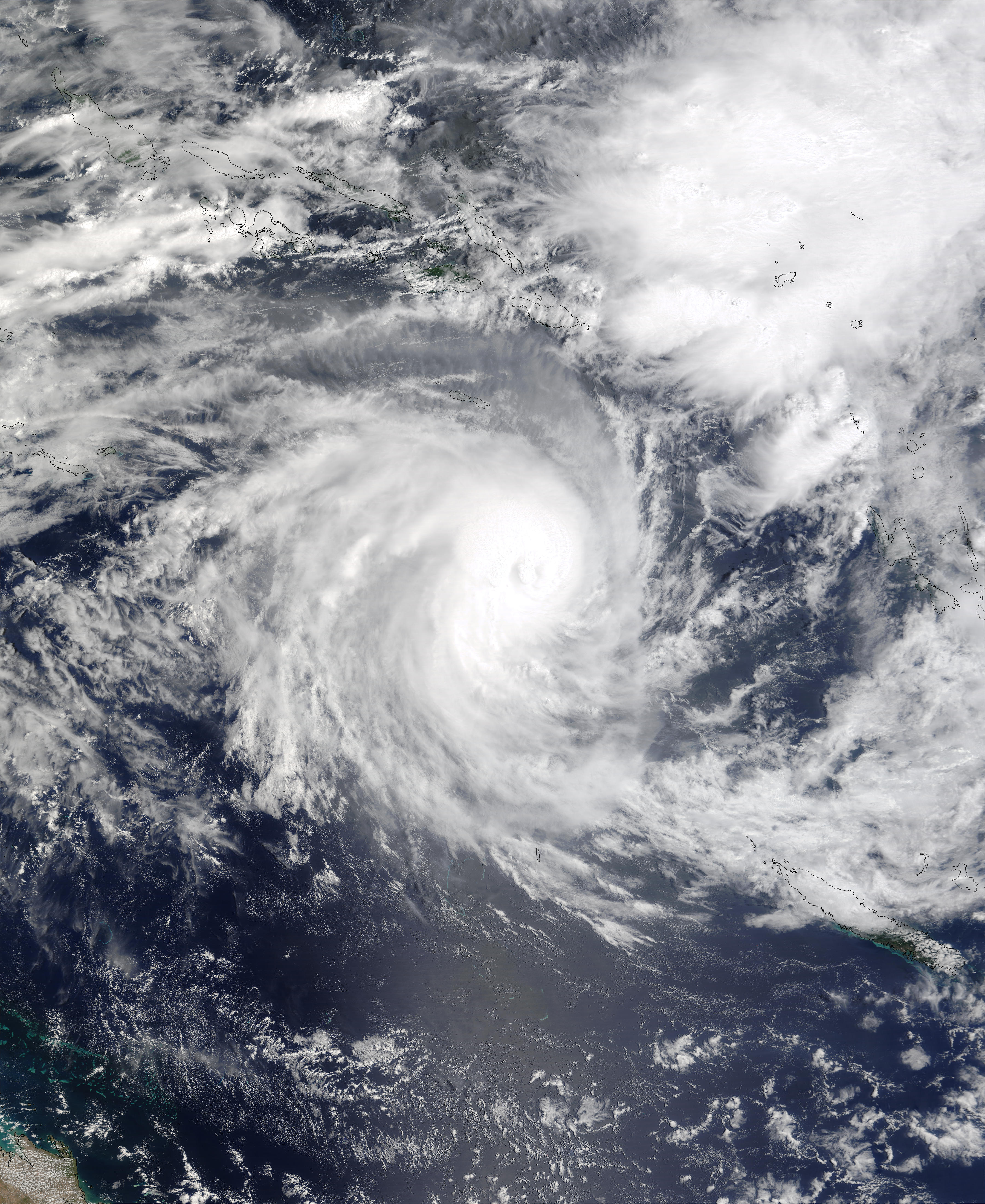 Tropical Cyclone Beni (12P), Northwest of New Caledonia, Pacific Ocean - related image preview