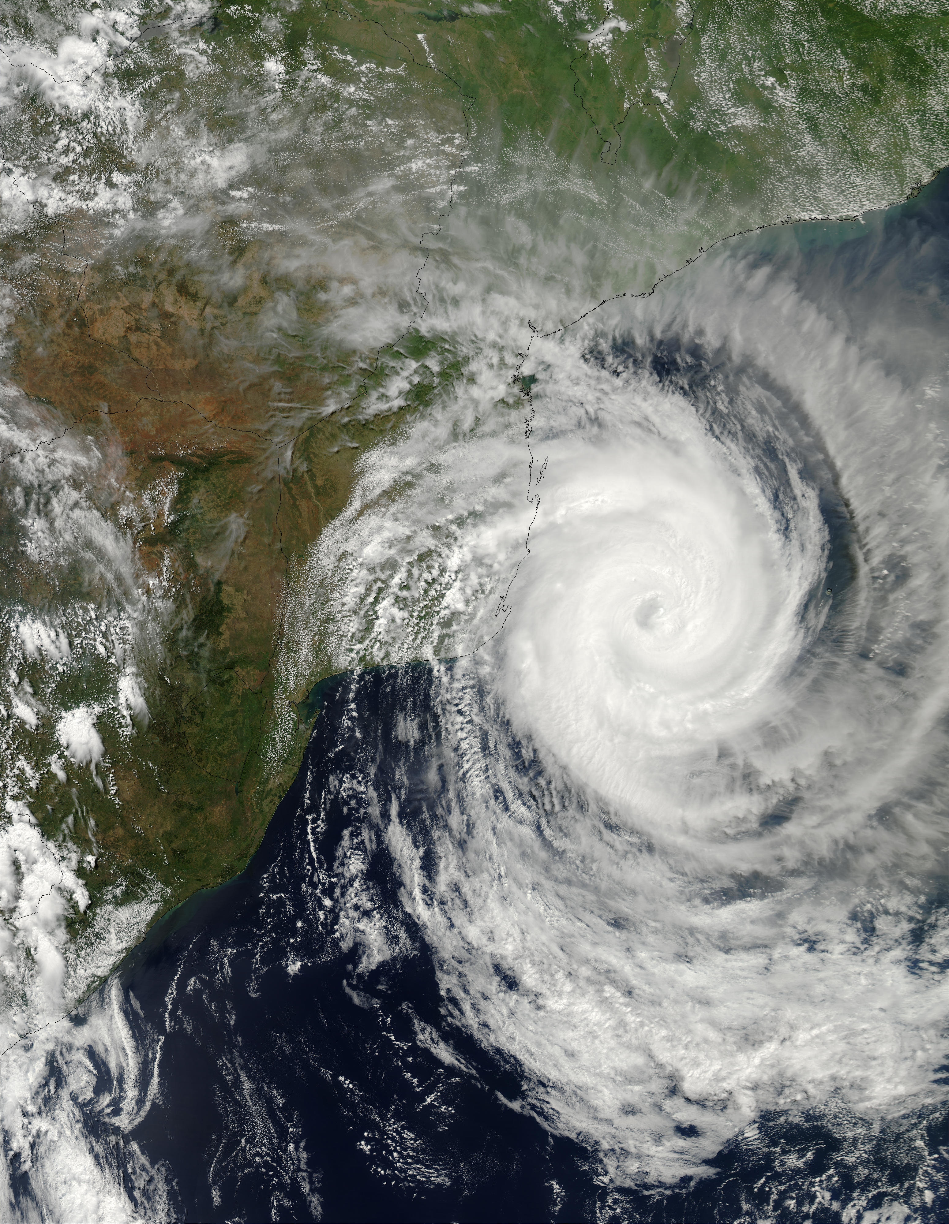 Tropical Cyclone Japhet (19S) off Mozambique - related image preview