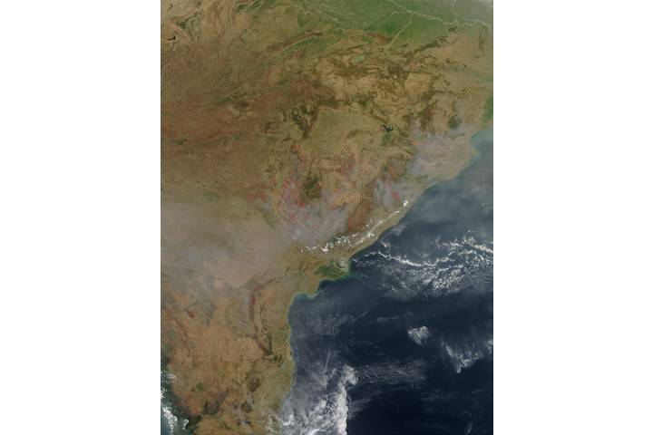 Fires in Eastern India