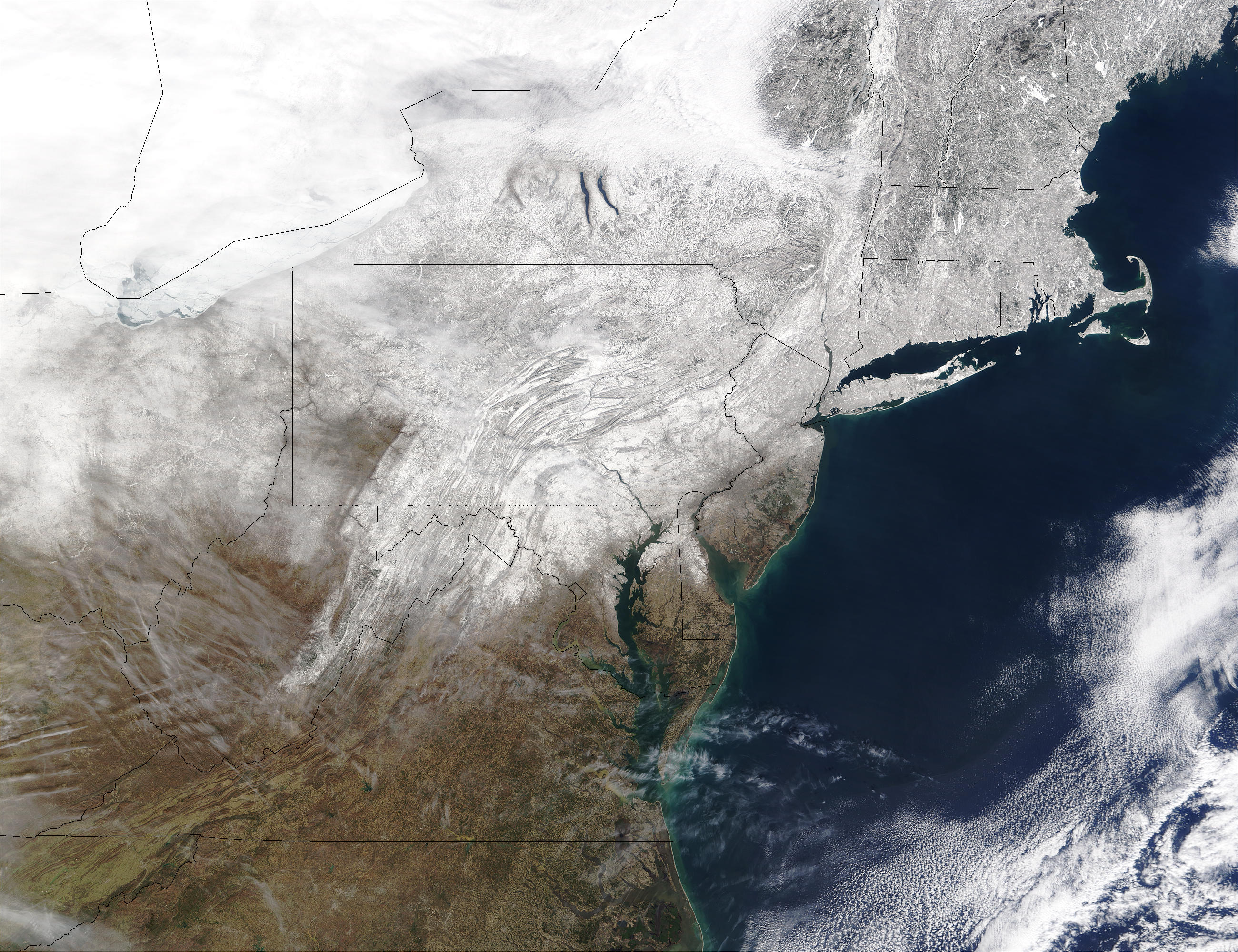 Snow across Northeast United States - related image preview