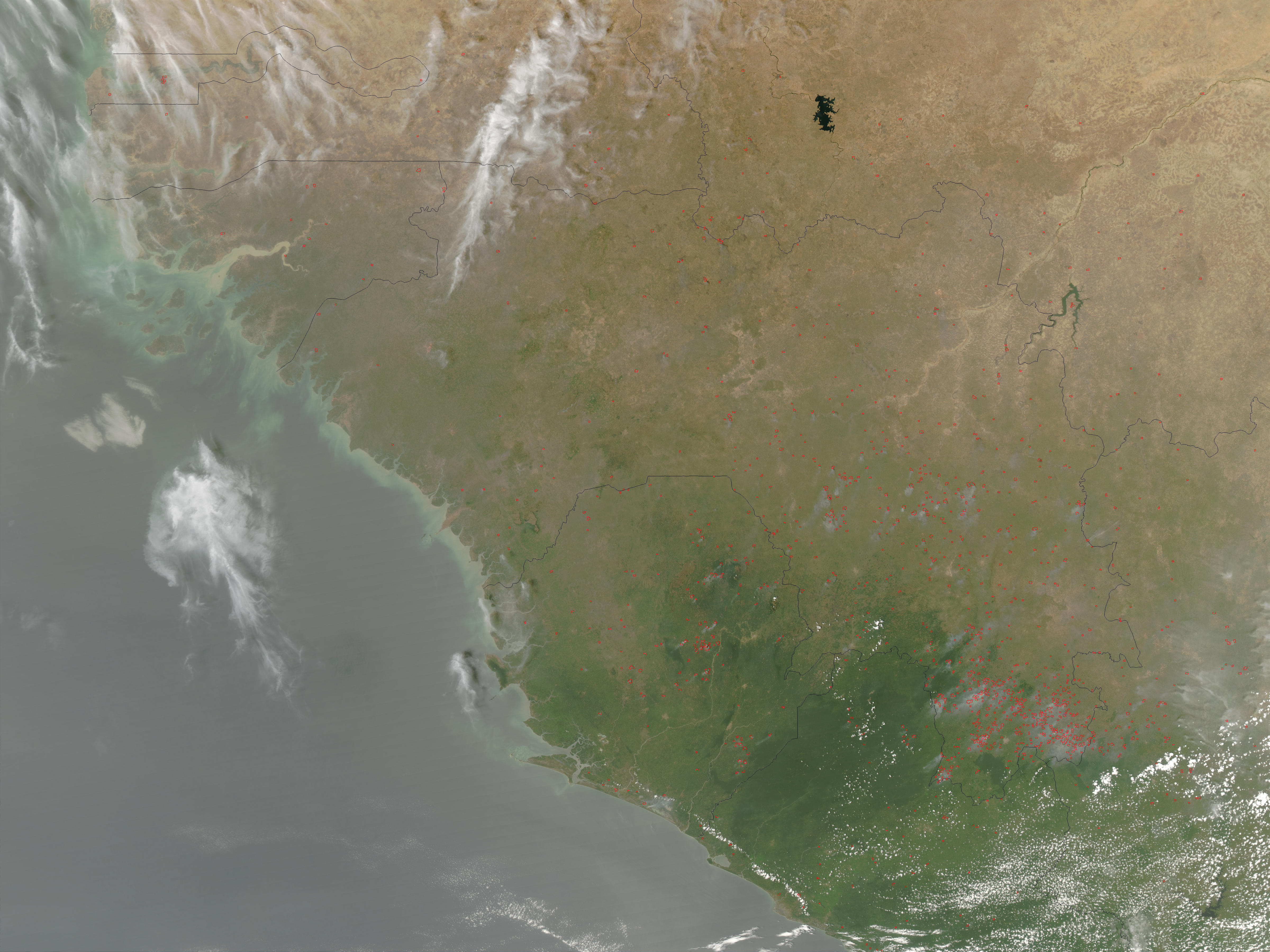 Fires in West Africa - related image preview