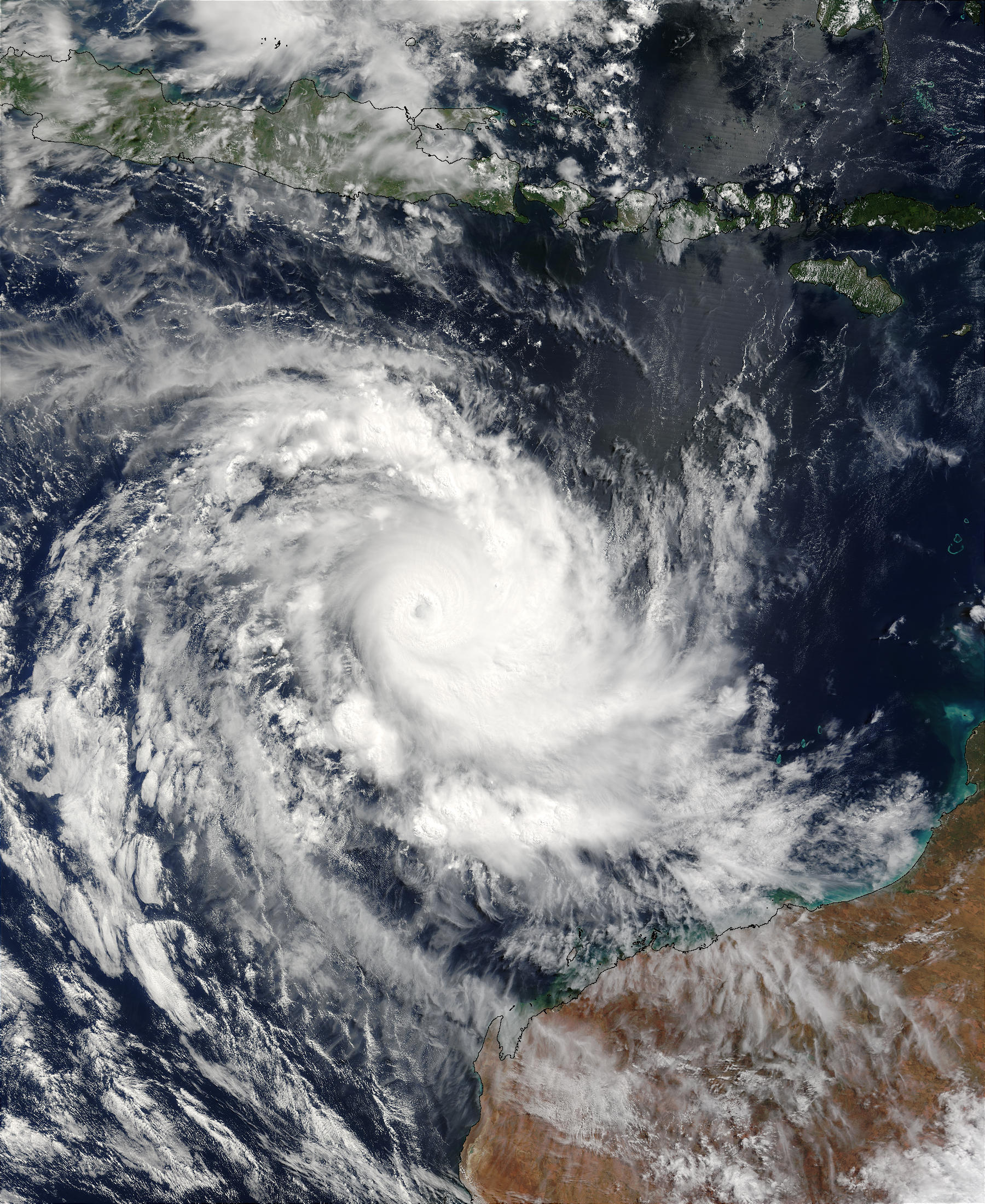 Tropical Cyclone Inigo (26S) off Northern Australia - related image preview