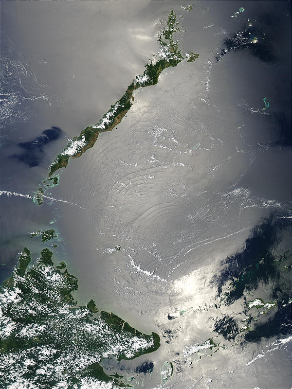 Internal Waves In The Sulu Sea   Sulu.A2003098.0520.1km 