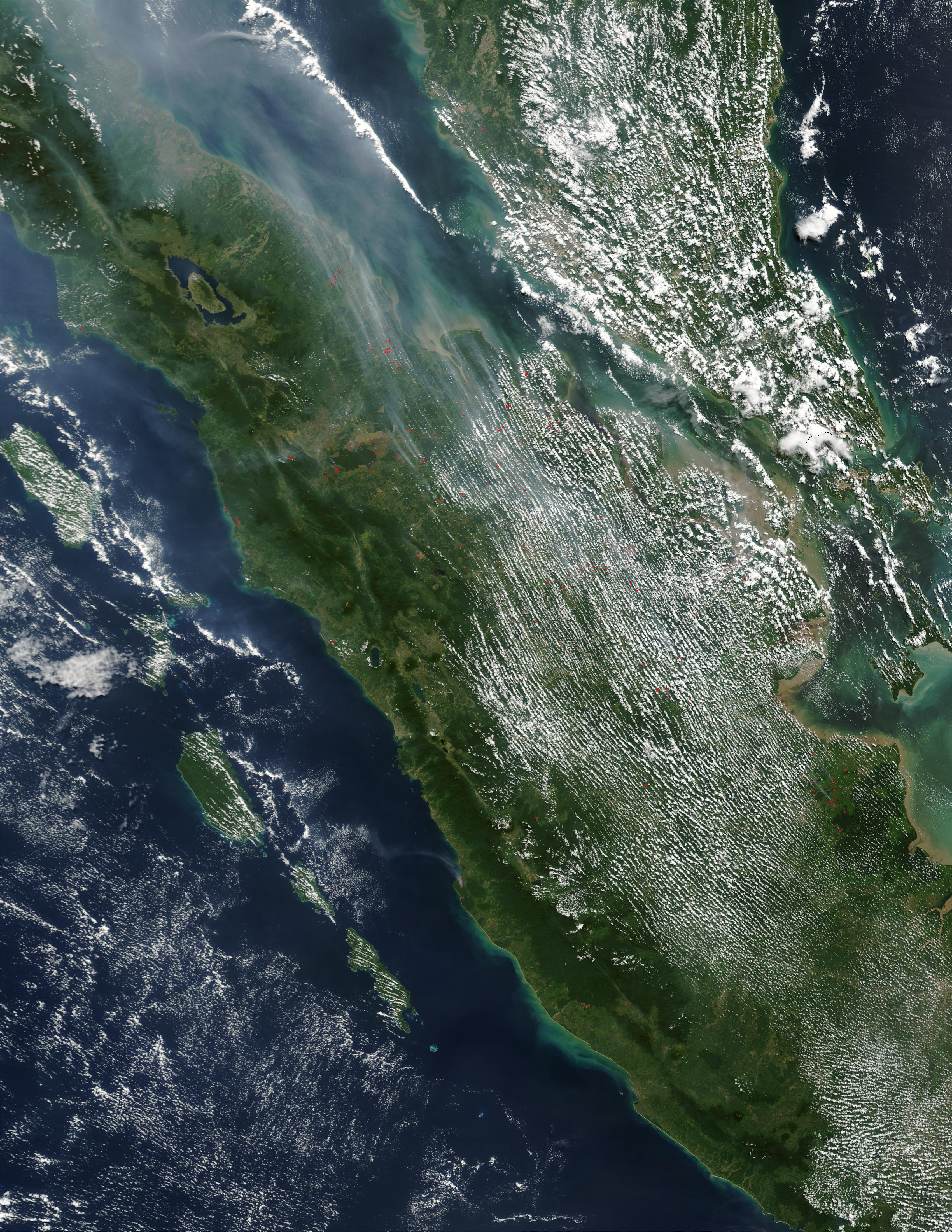 Fires on Sumatra (morning overpass) - related image preview