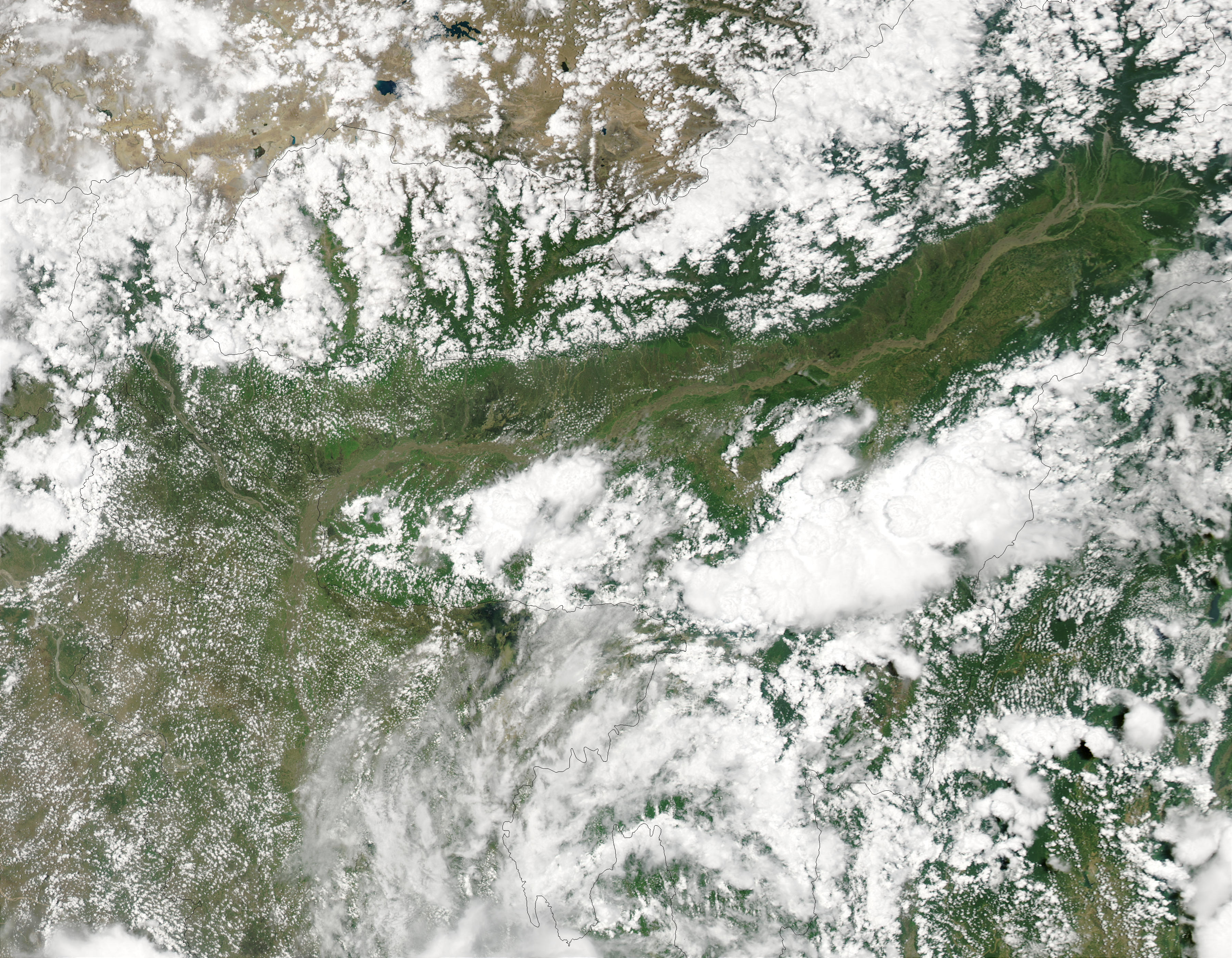 Floods in Northeast India and Bangladesh
