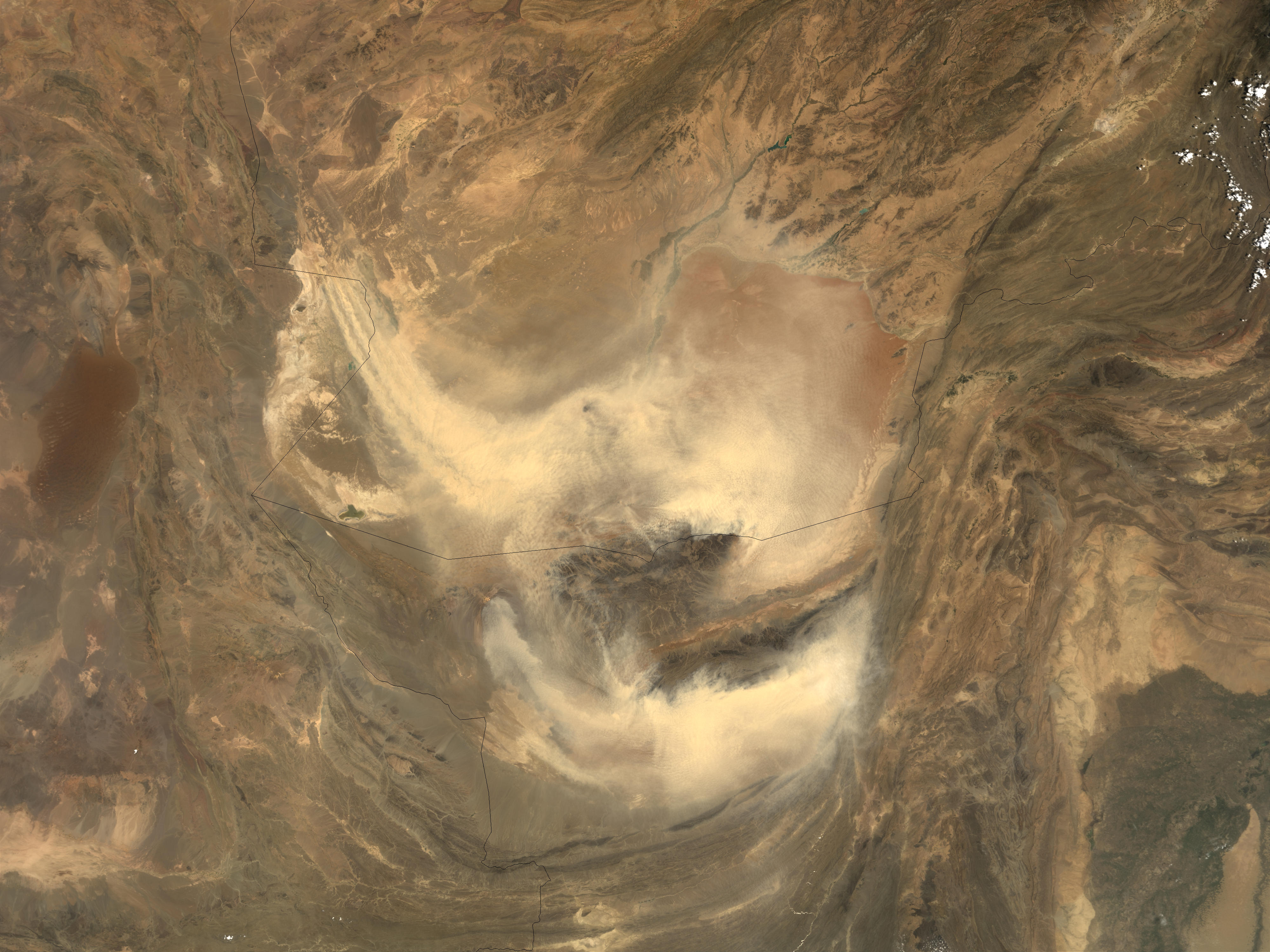 Dust storm in Afghanistan and Pakistan - related image preview