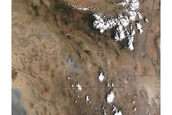 Fires in Arizona - selected image