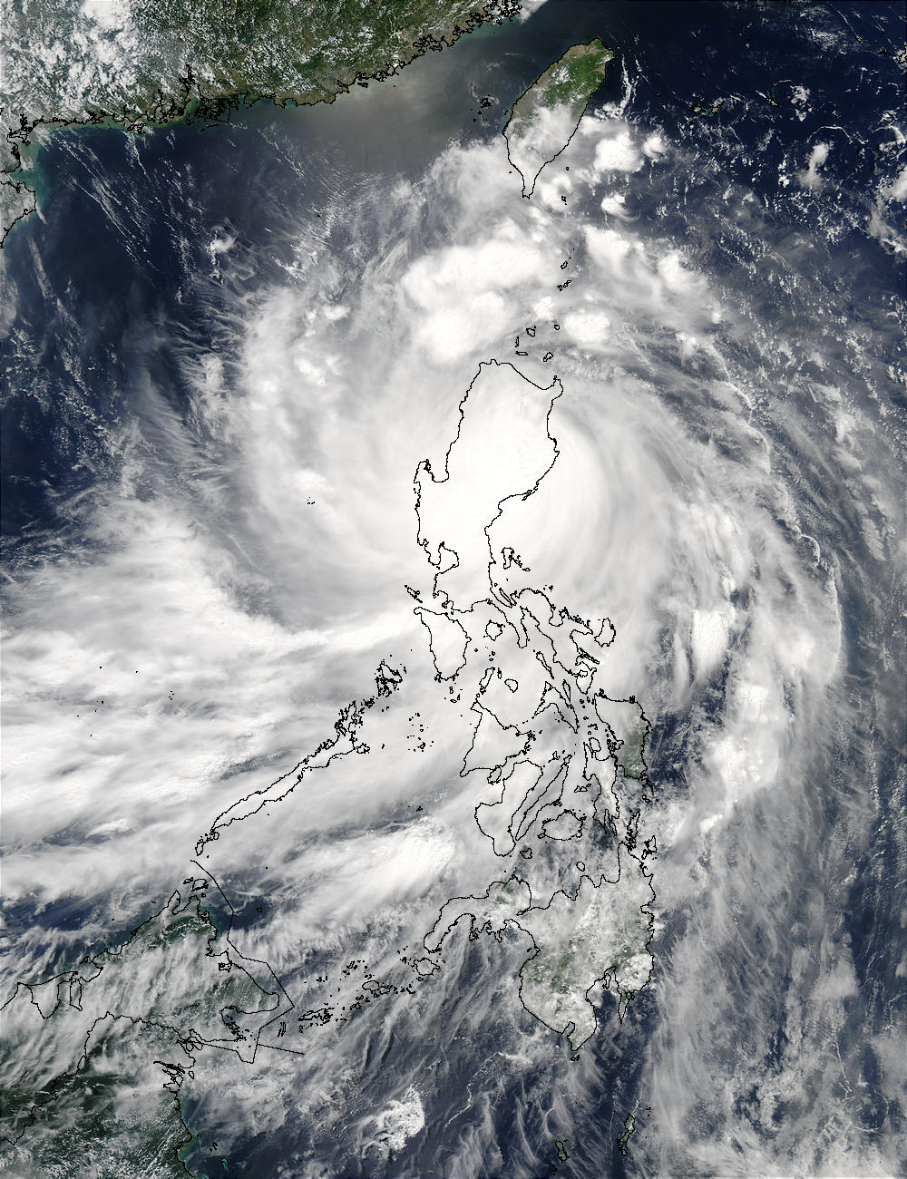 Typhoon Imbudo (09W) over the Philippines - related image preview