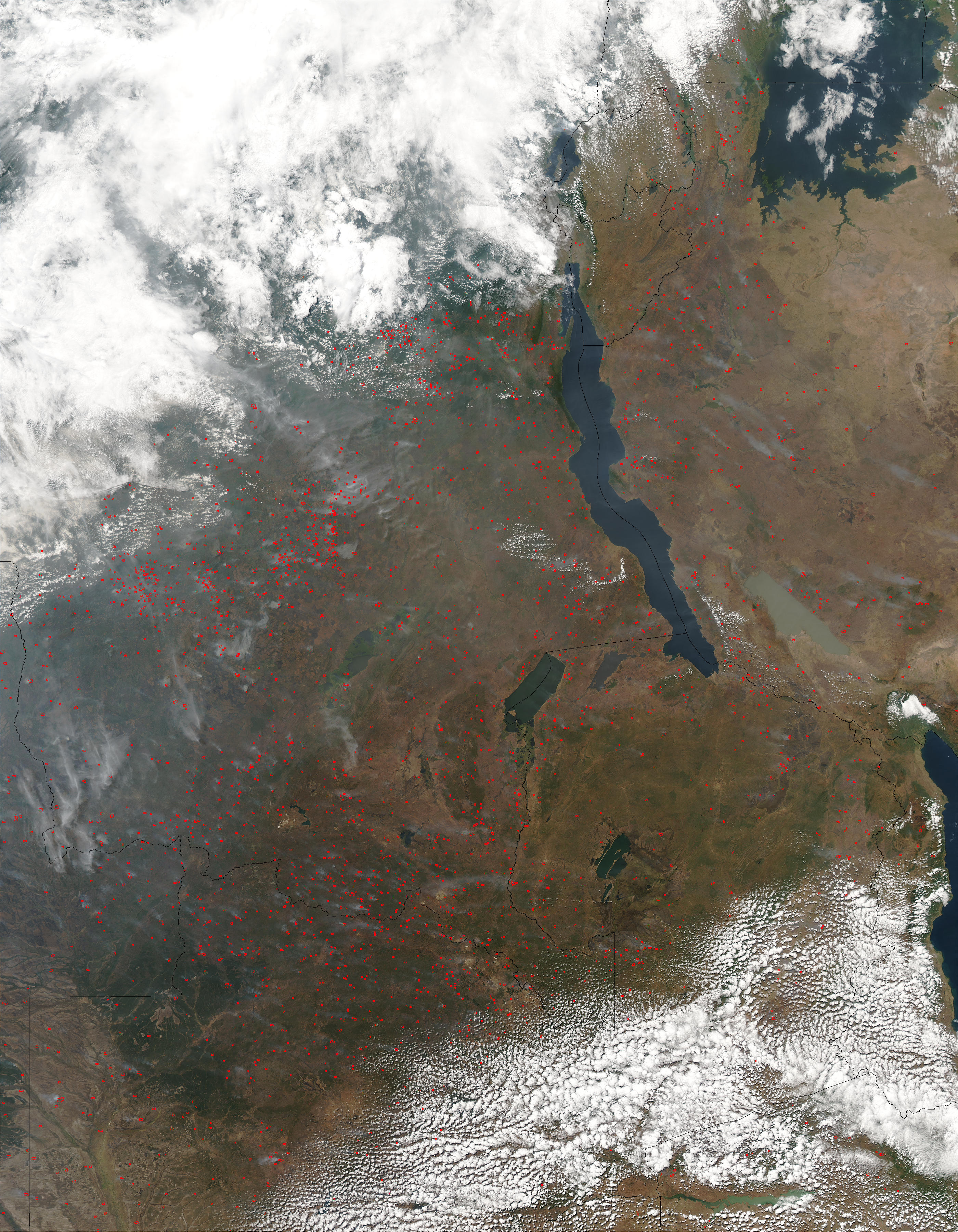 Fires in eastern Africa - related image preview