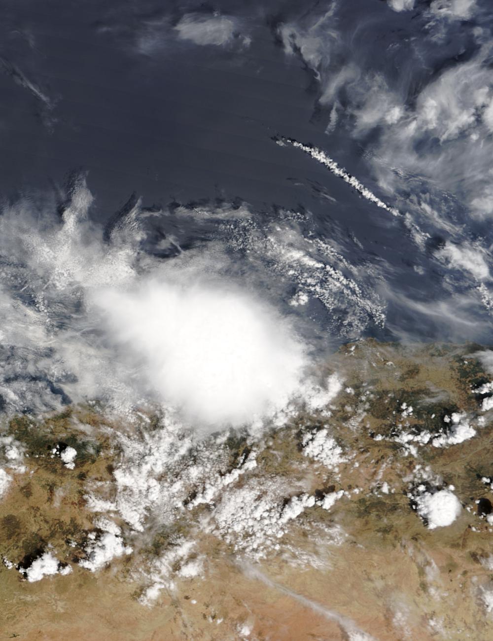 Storm over Algerian coast (right before phytoplankton bloom) - related image preview