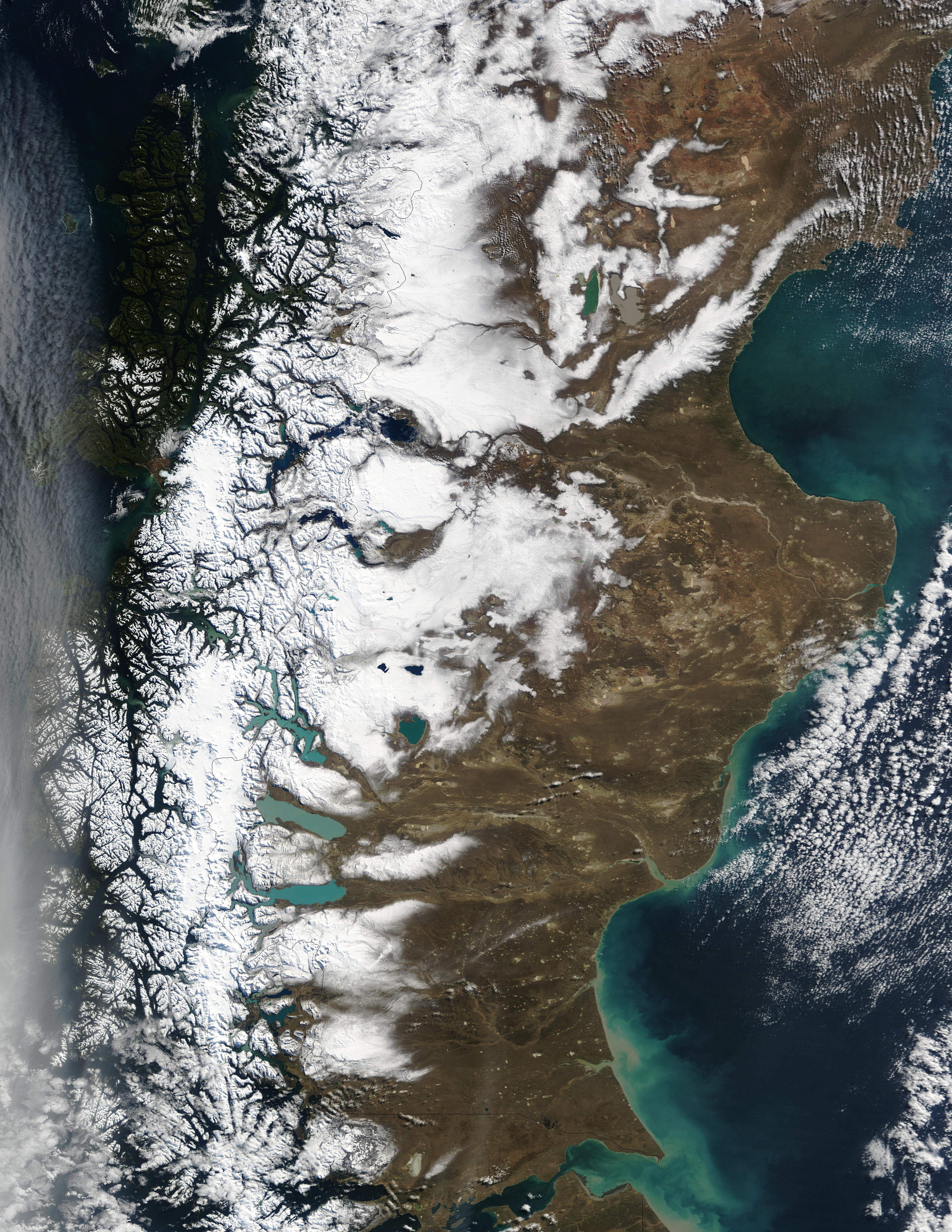 Snow across Patagonia, Argentina - related image preview