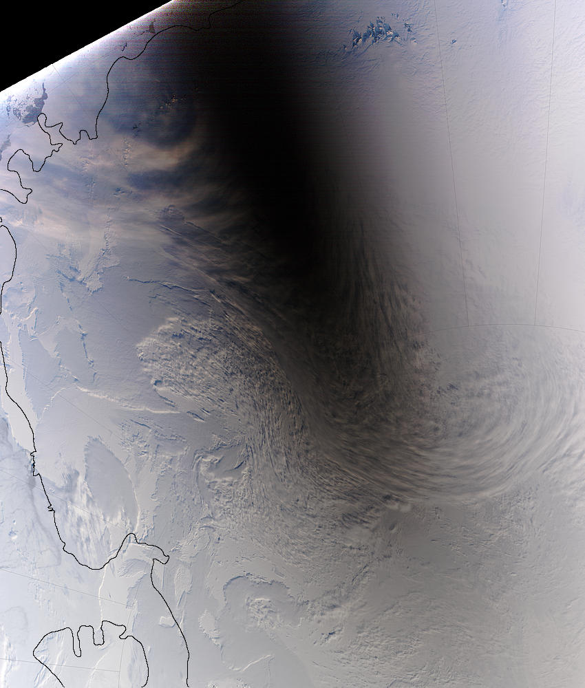 Total solar eclipse over Antarctica - related image preview