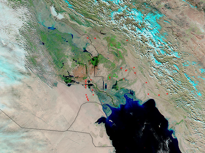 Persian Gulf (before floods, false color) - related image preview