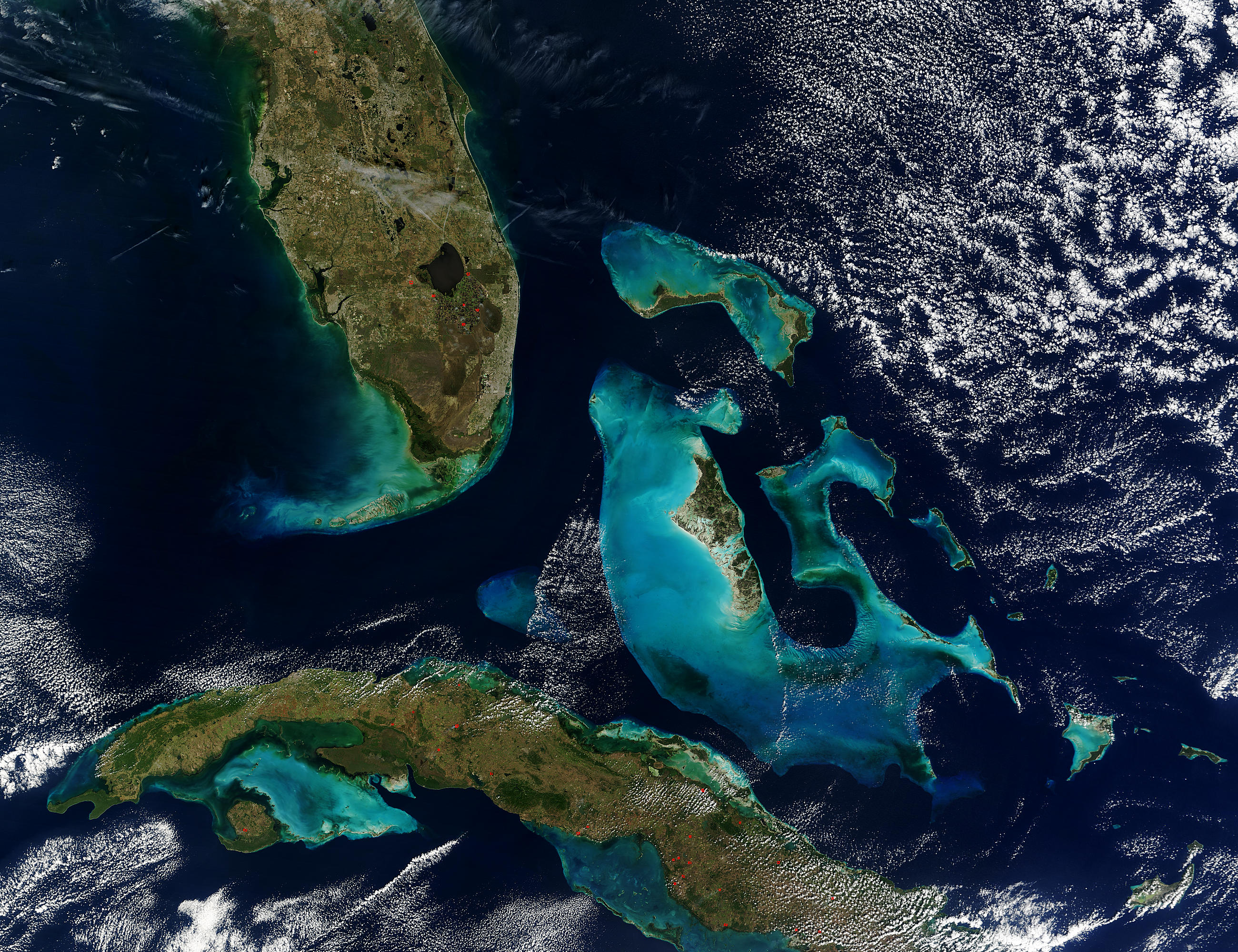 The Bahamas, Florida, and Cuba - related image preview