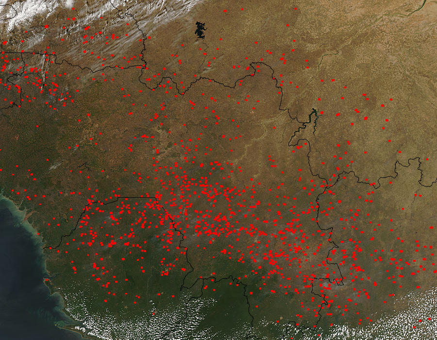 Fires in West Africa - related image preview