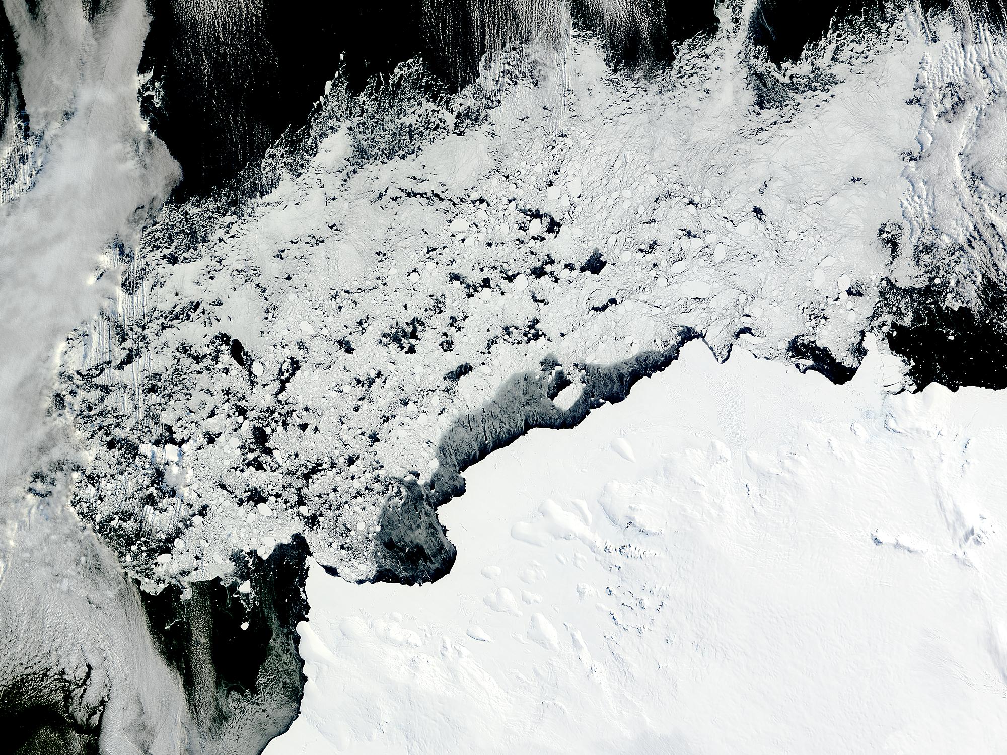 Sea ice in the Ross Sea, Antarctica - related image preview