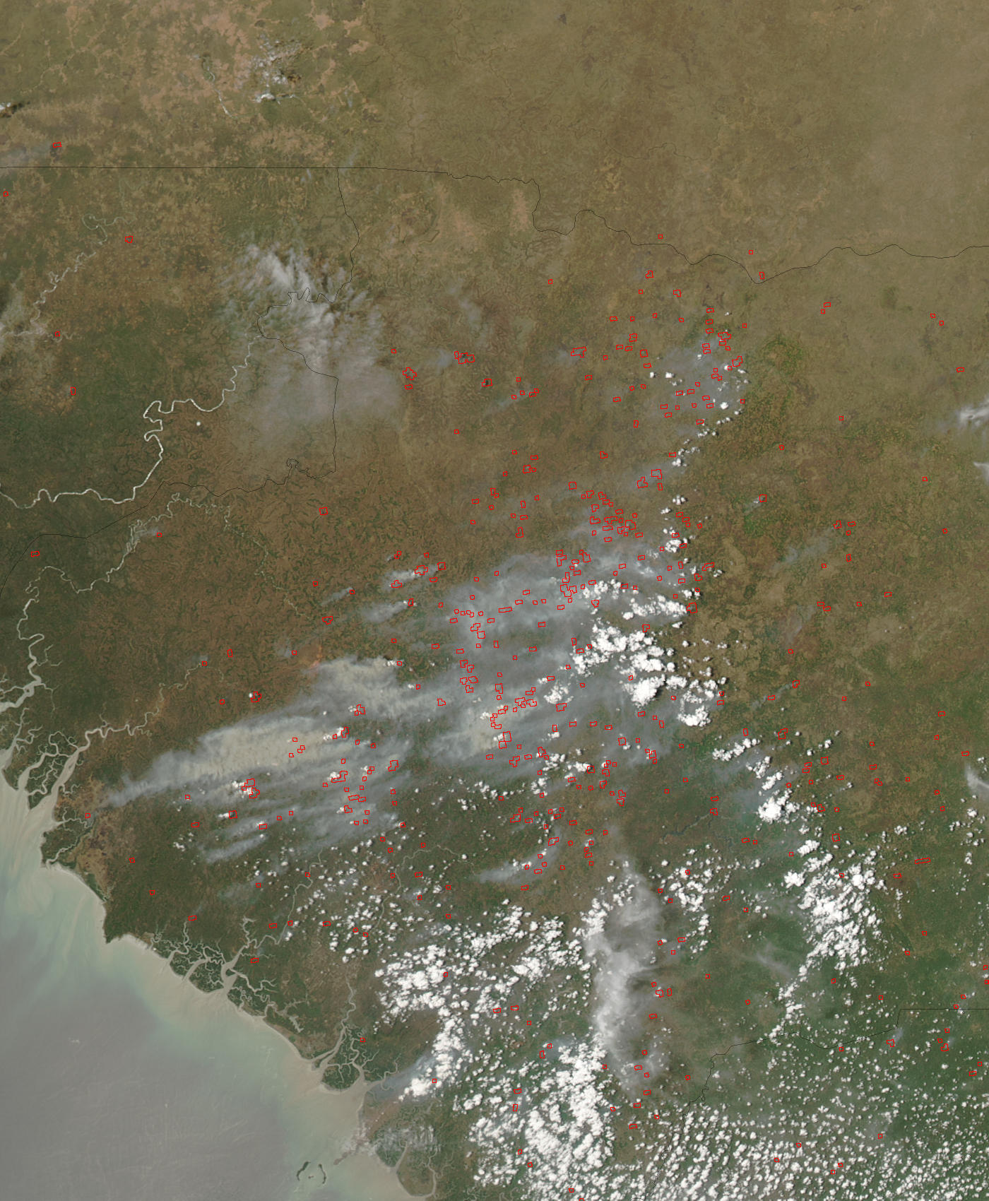 Fires in West Africa - related image preview