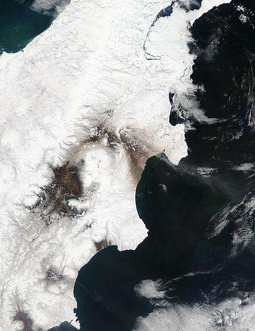 Eruption of Shiveluch Volcano, Kamchatka Peninsula, Russia - related image preview