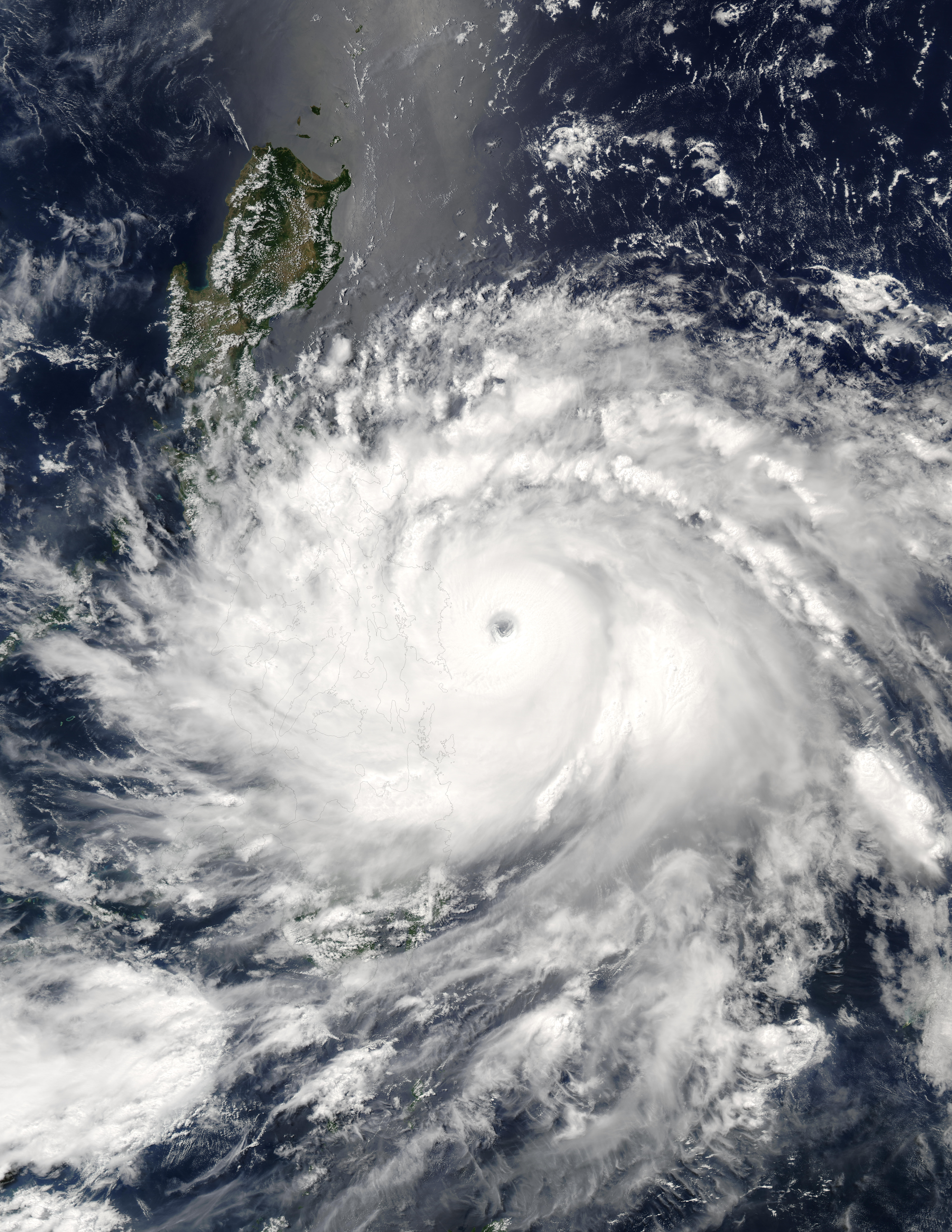 Typhoon Nida (04W) over the Philippines - related image preview