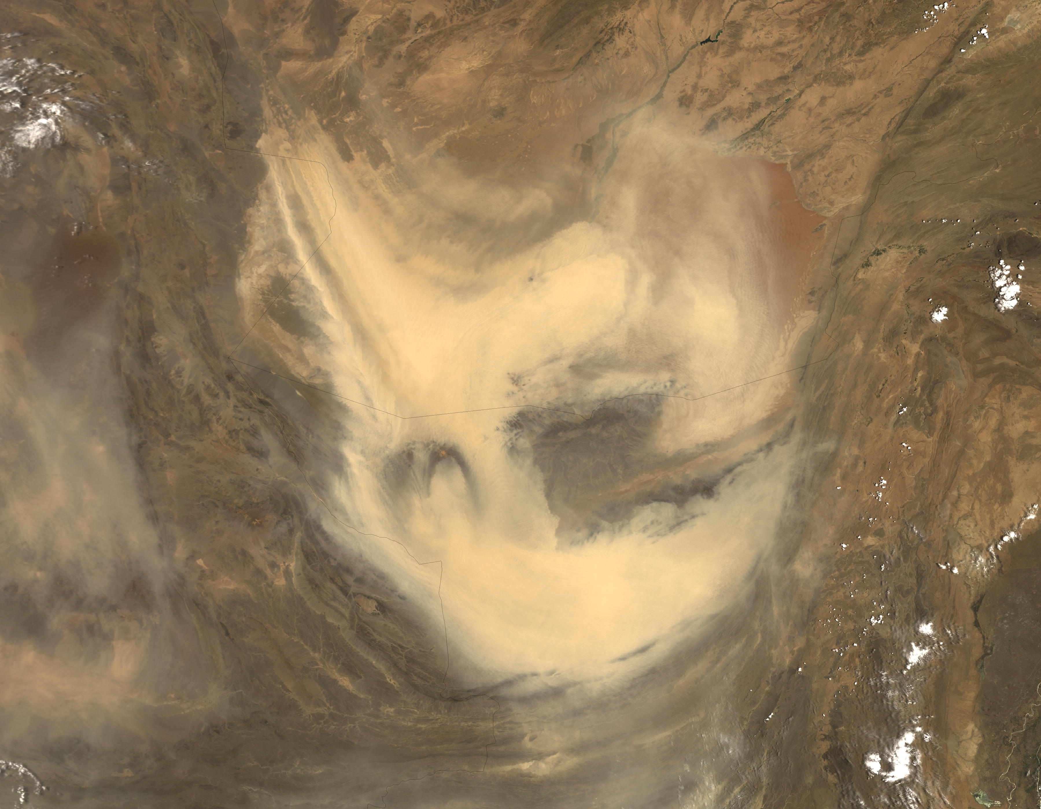 Dust storm in Afghanistan - related image preview