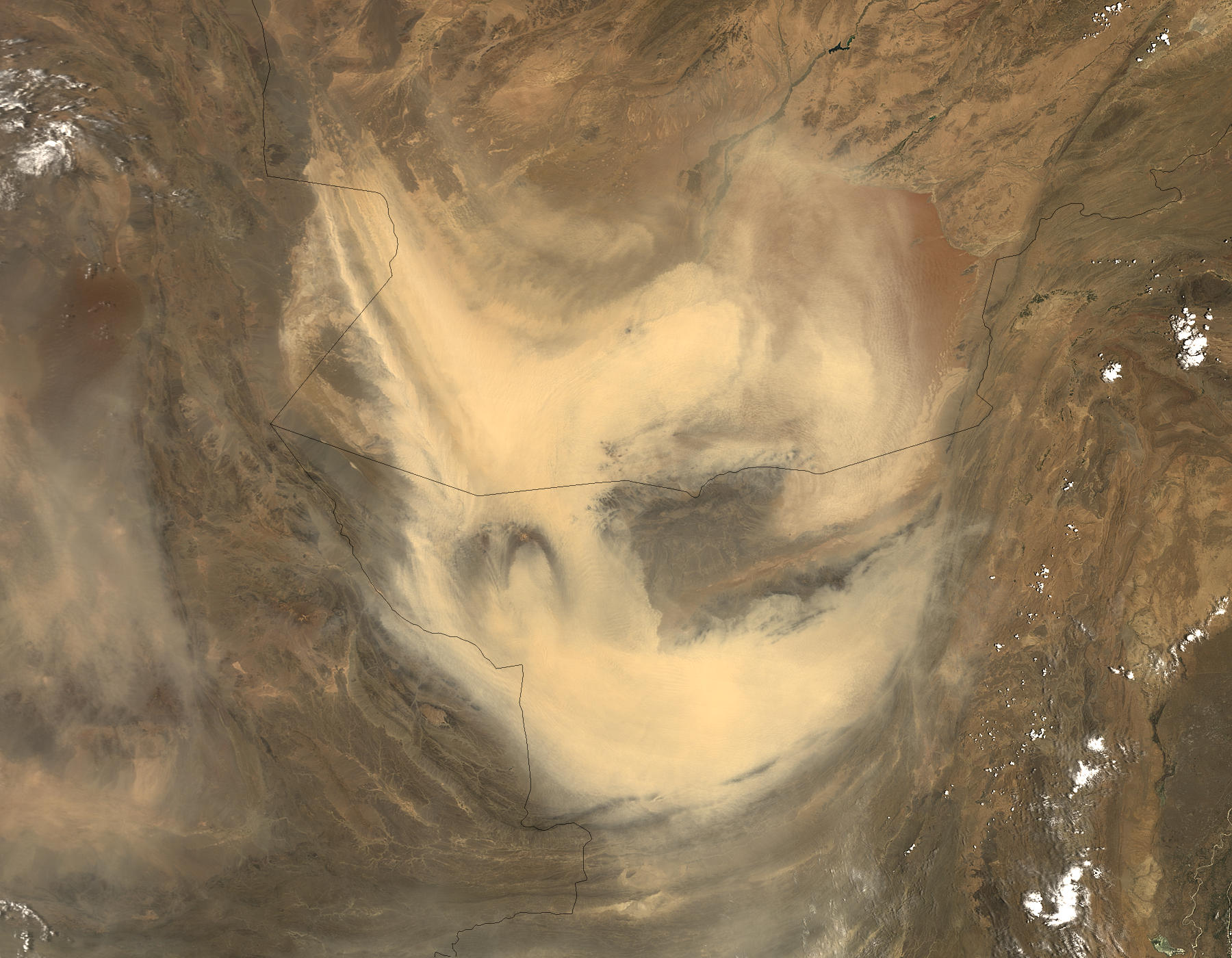 Dust storm in Afghanistan - related image preview