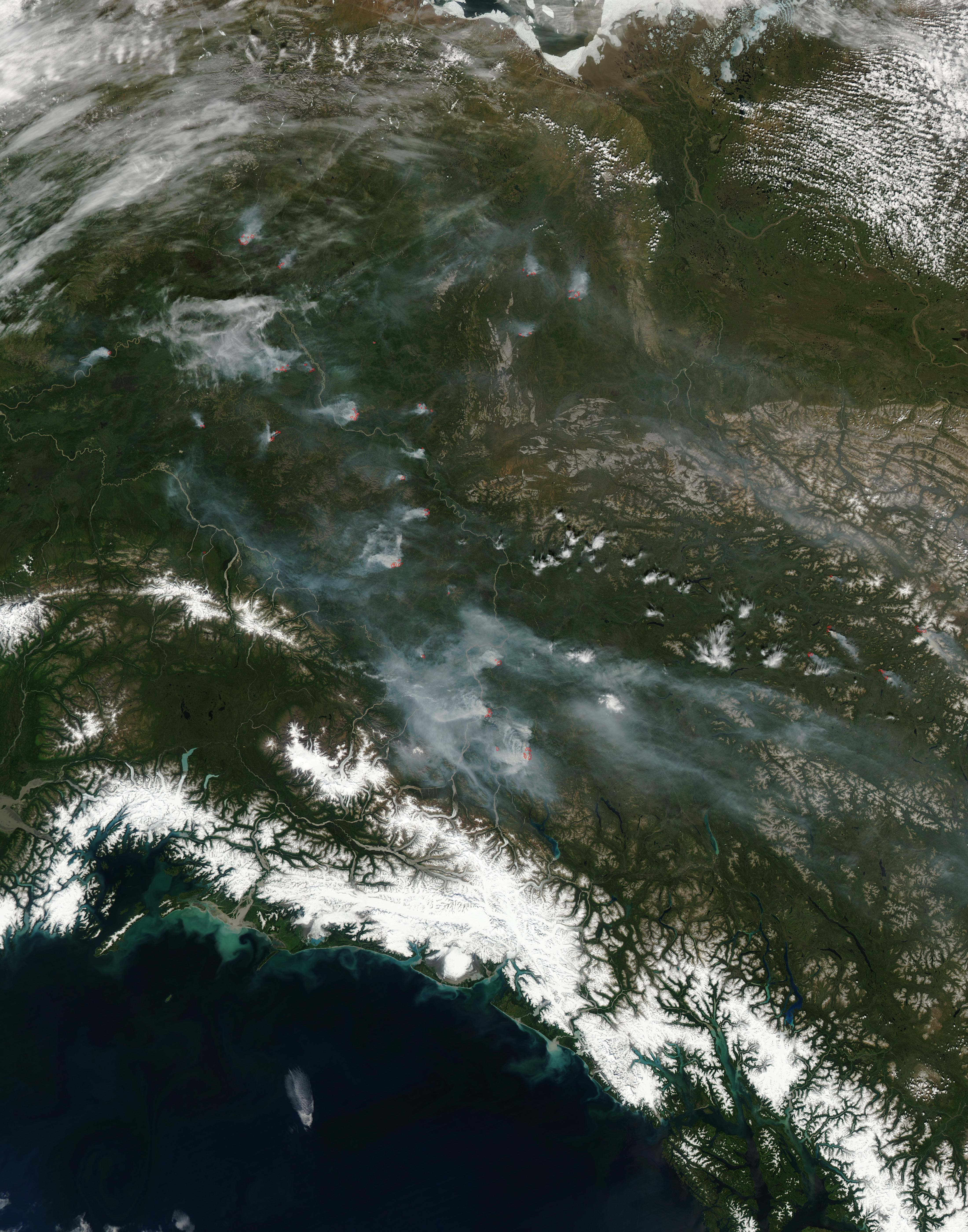 Wildfires across Alaska - related image preview