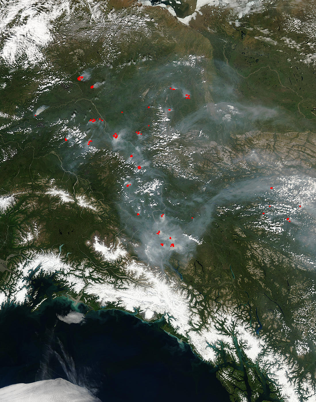 Wildfires across Alaska - related image preview