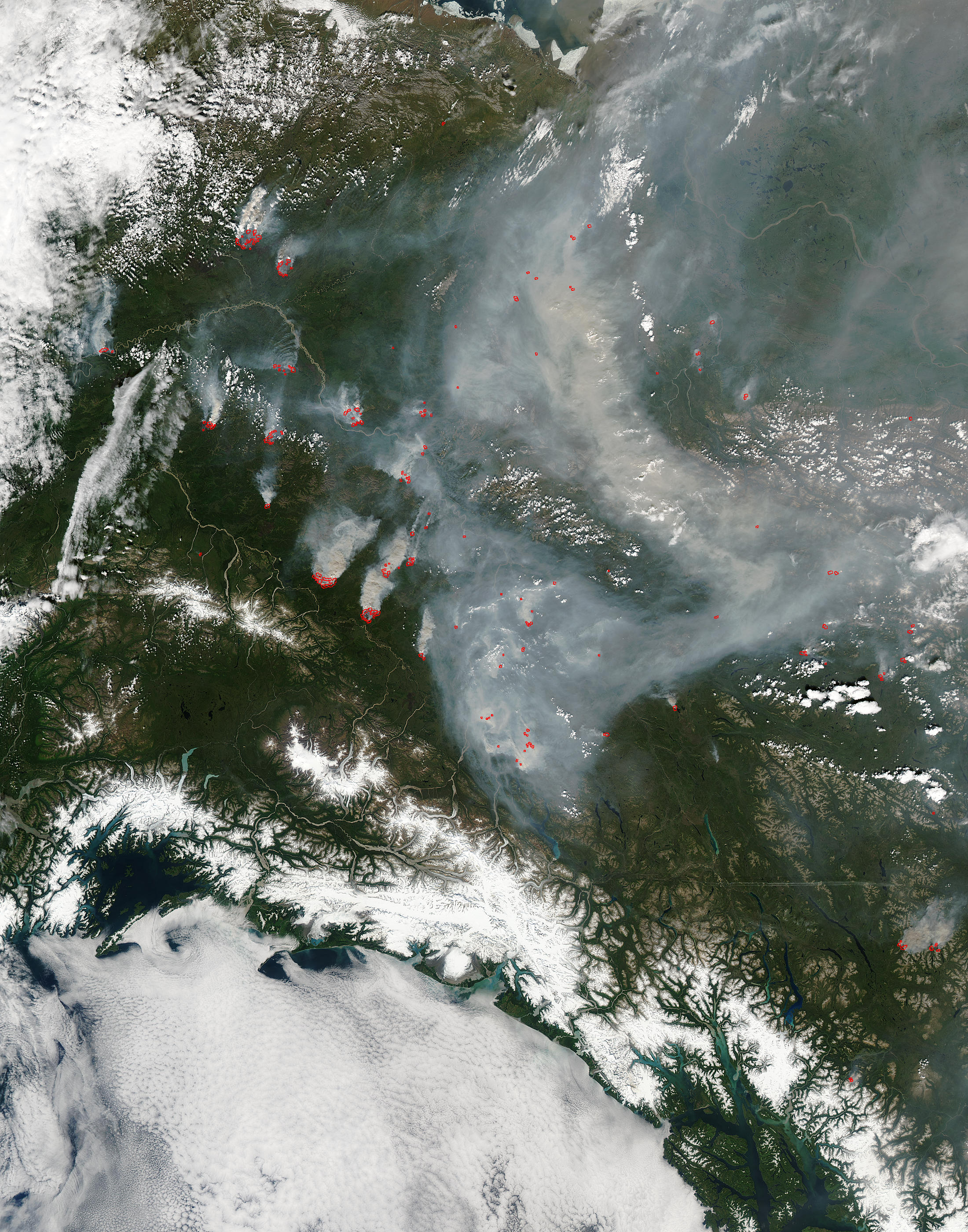 Wildfires across Alaska - related image preview