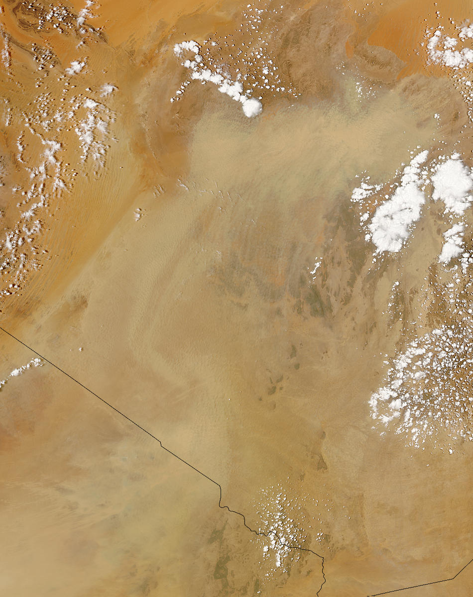 Dust storm in the Sahara Desert - related image preview