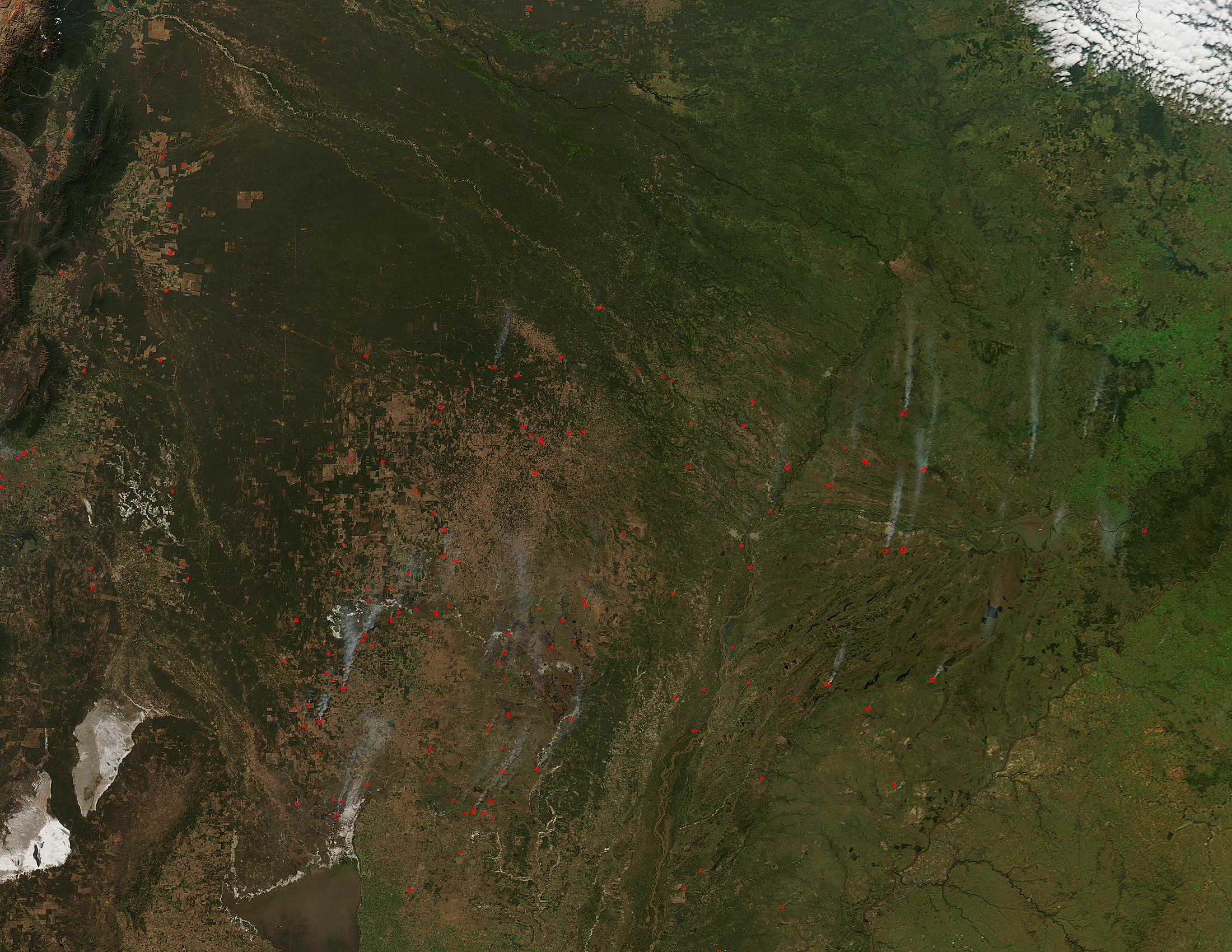 Fires in northern Argentina - related image preview