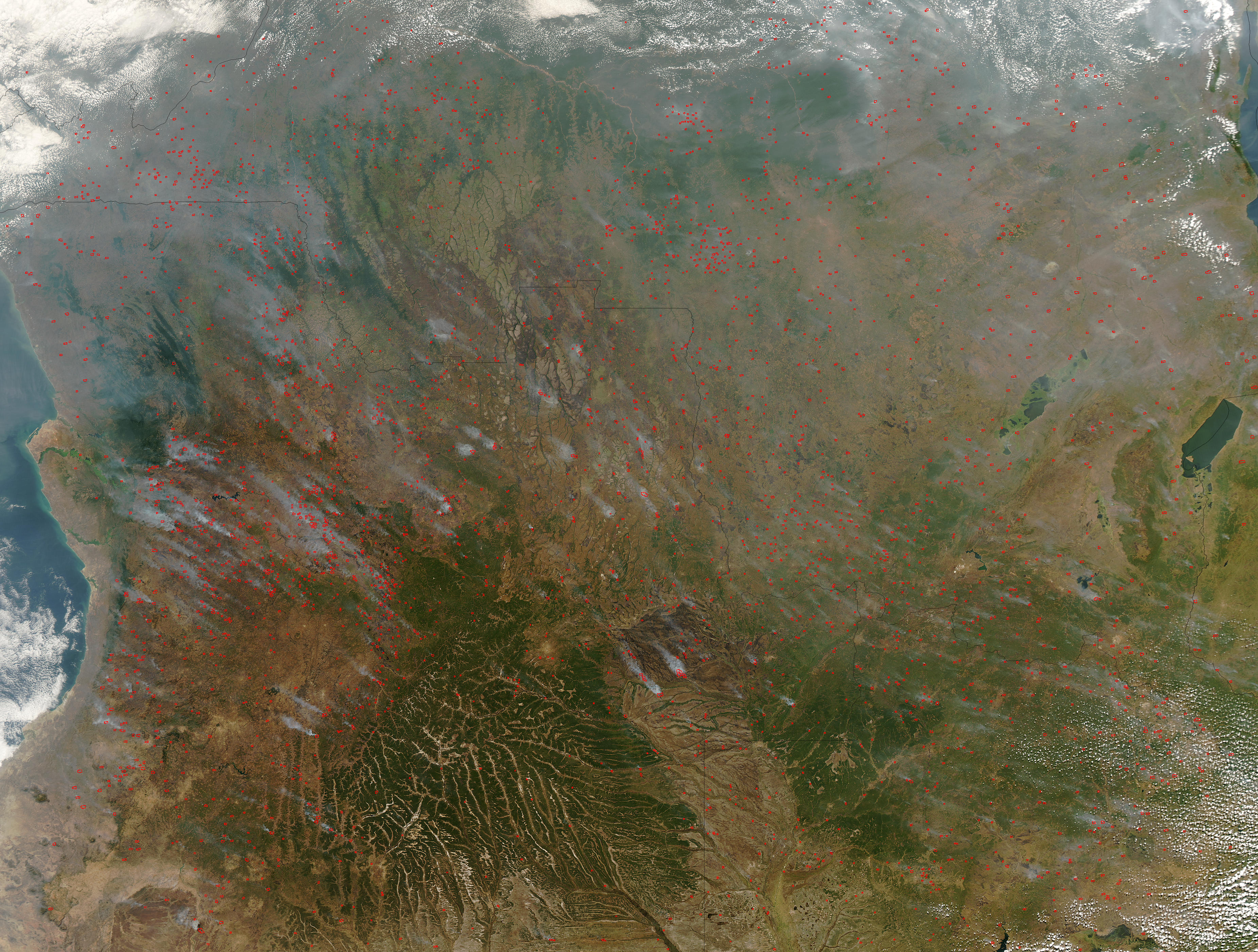 Fires across Southern Africa - related image preview